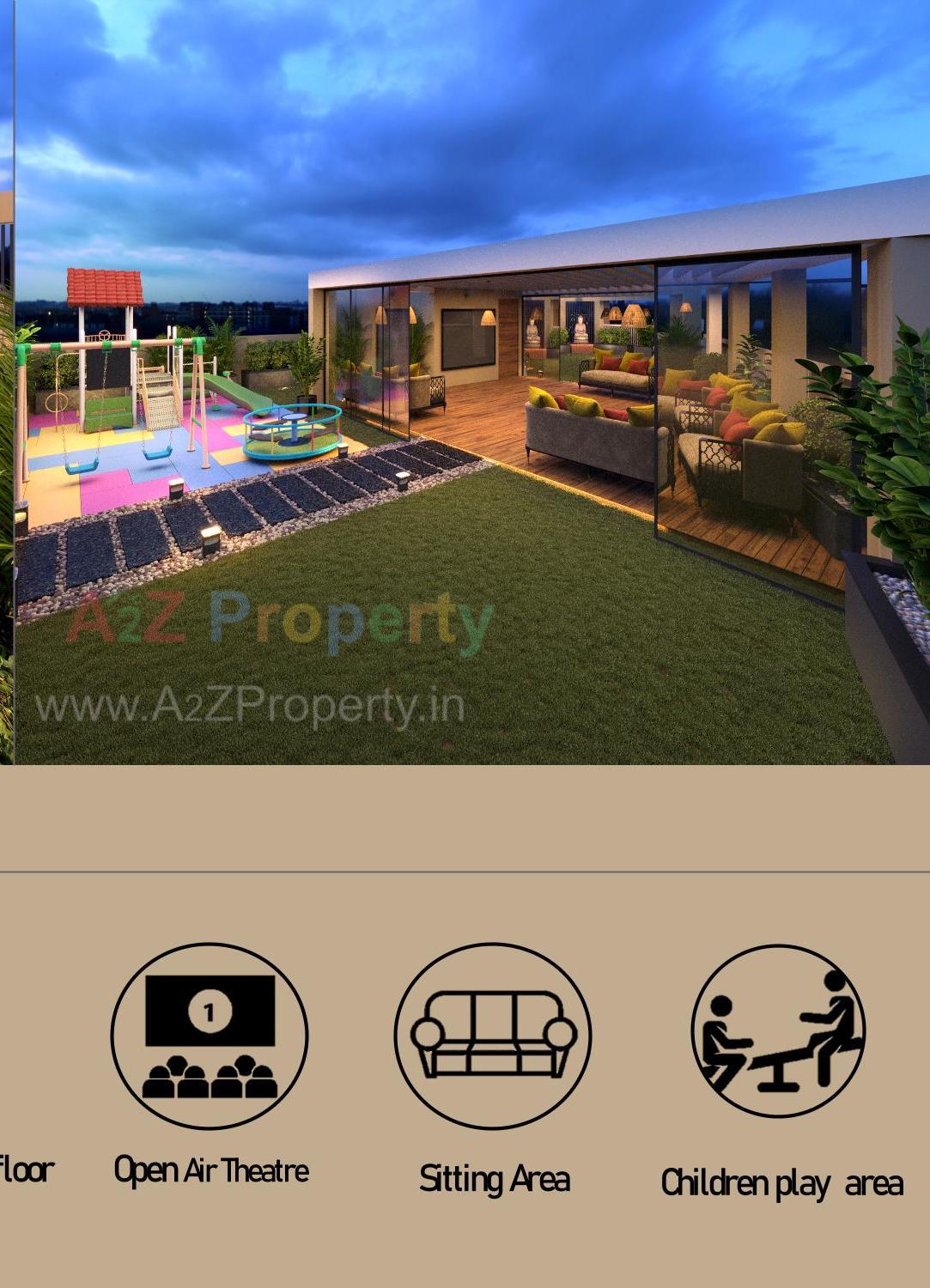 3D Elevation of real estate project Veer Elegance located at Chhadavad, Ahmedabad, Gujarat