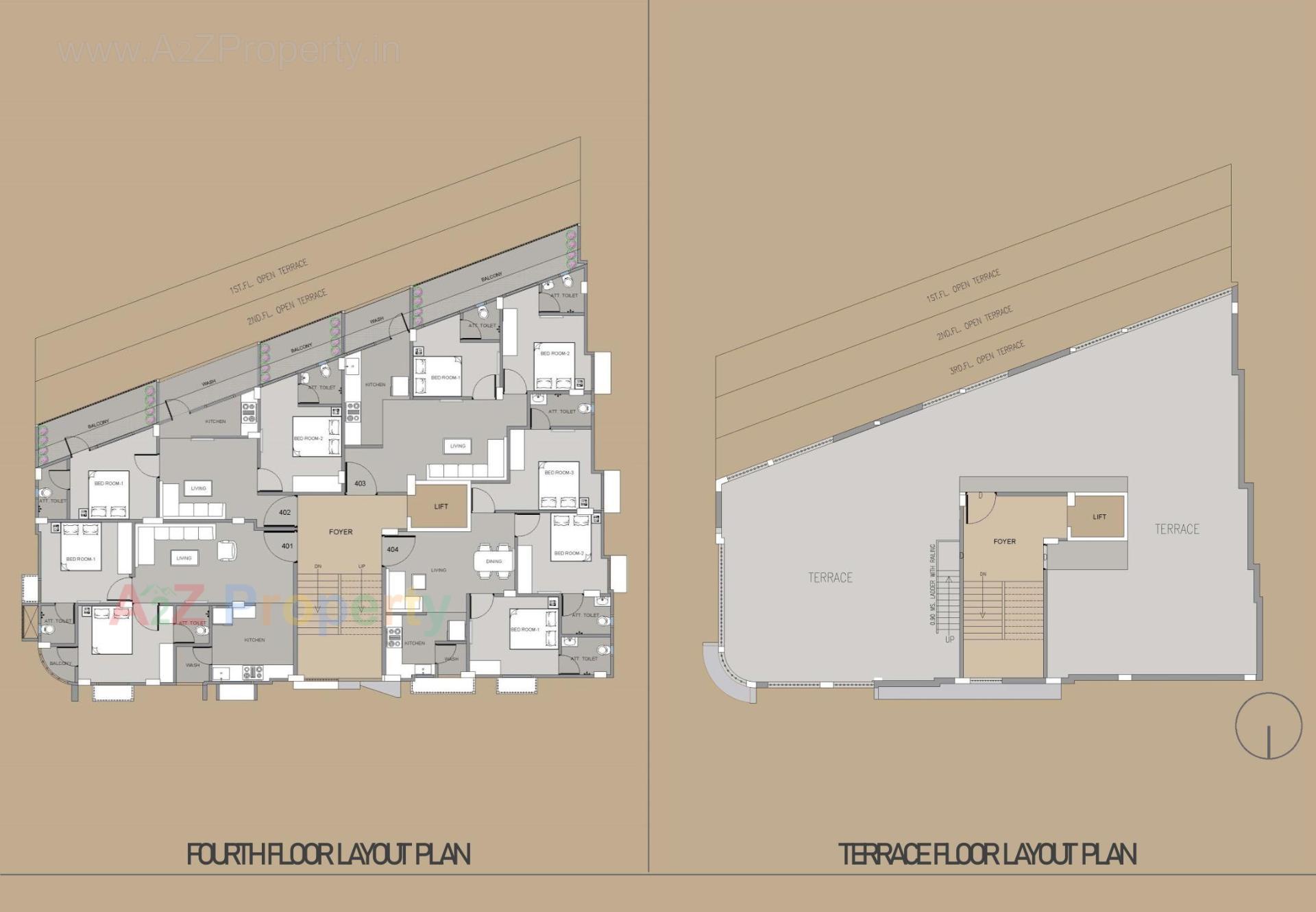Layout of real estate project Veer Elegance located at Chhadavad, Ahmedabad, Gujarat
