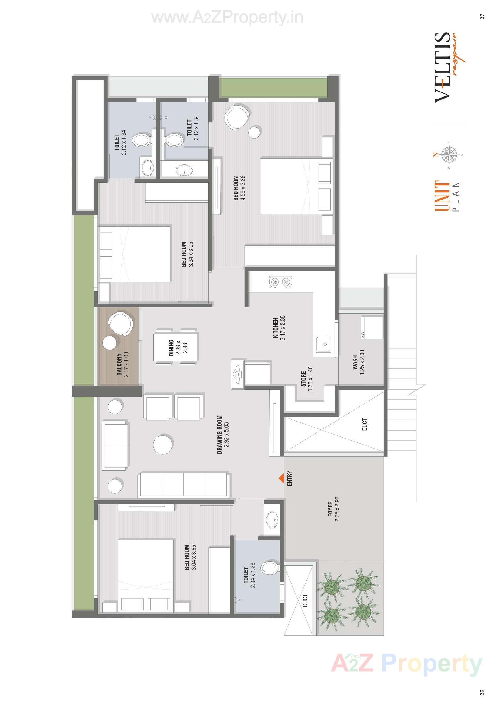 Layout of real estate project Veltis Respair located at Khoraj, Ahmedabad, Gujarat