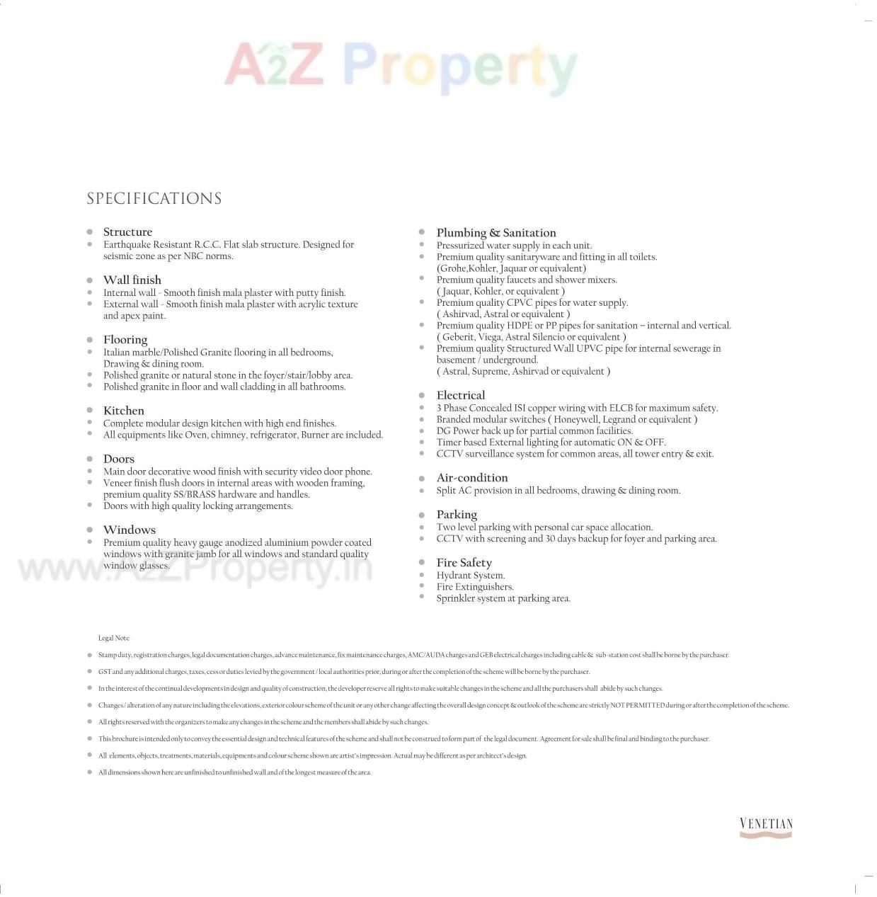 Project Specifications