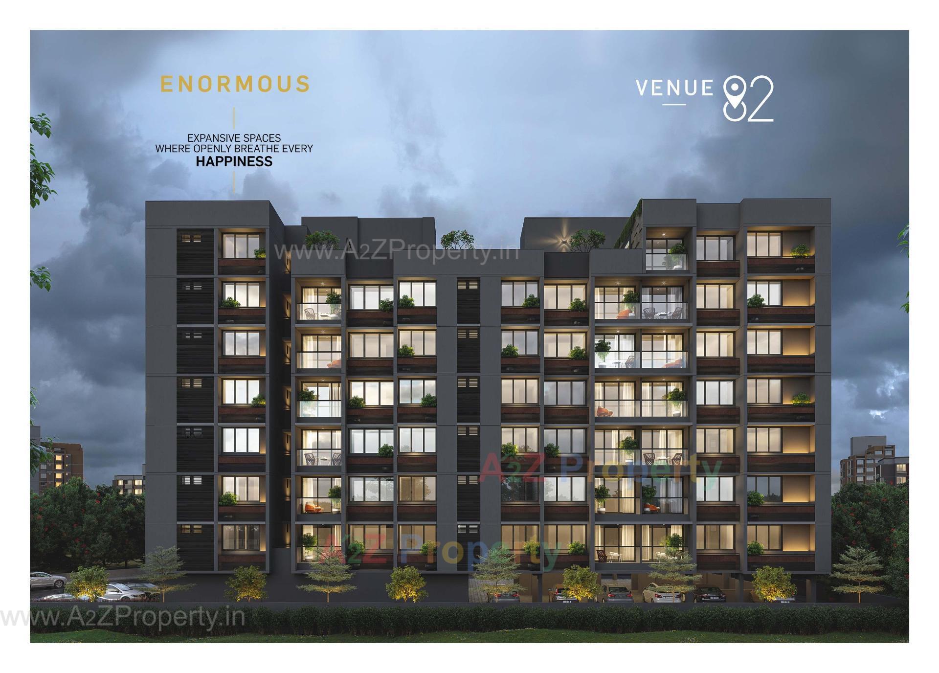 3D Elevation of real estate project Venue located at Shilaj, Ahmedabad, Gujarat