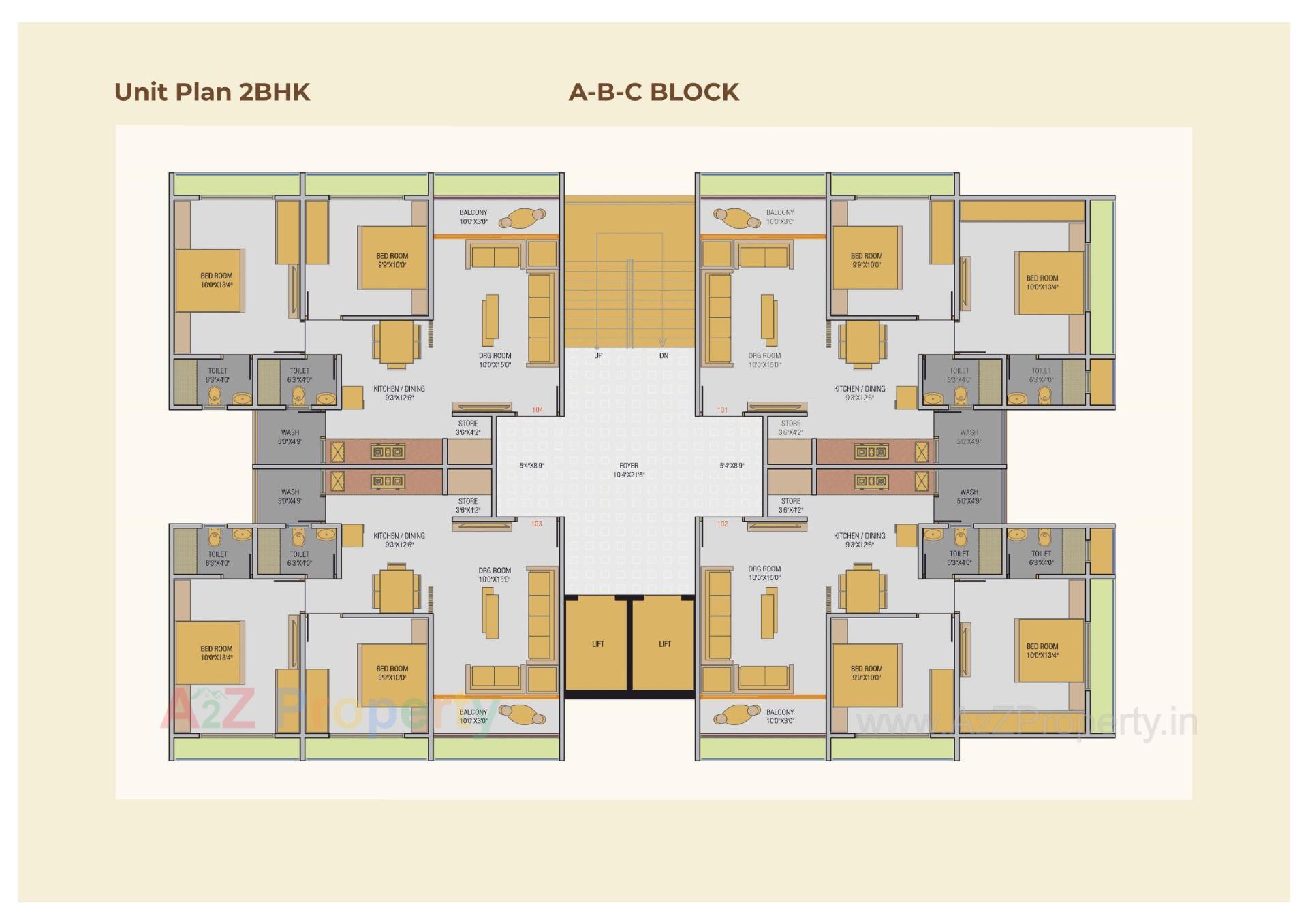 Layout of real estate project Venus Eminence located at Singarva, Ahmedabad, Gujarat