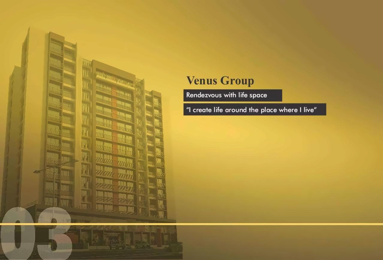 3D Elevation of real estate project Venus Parkheights located at Gyaspur, Ahmedabad, Gujarat