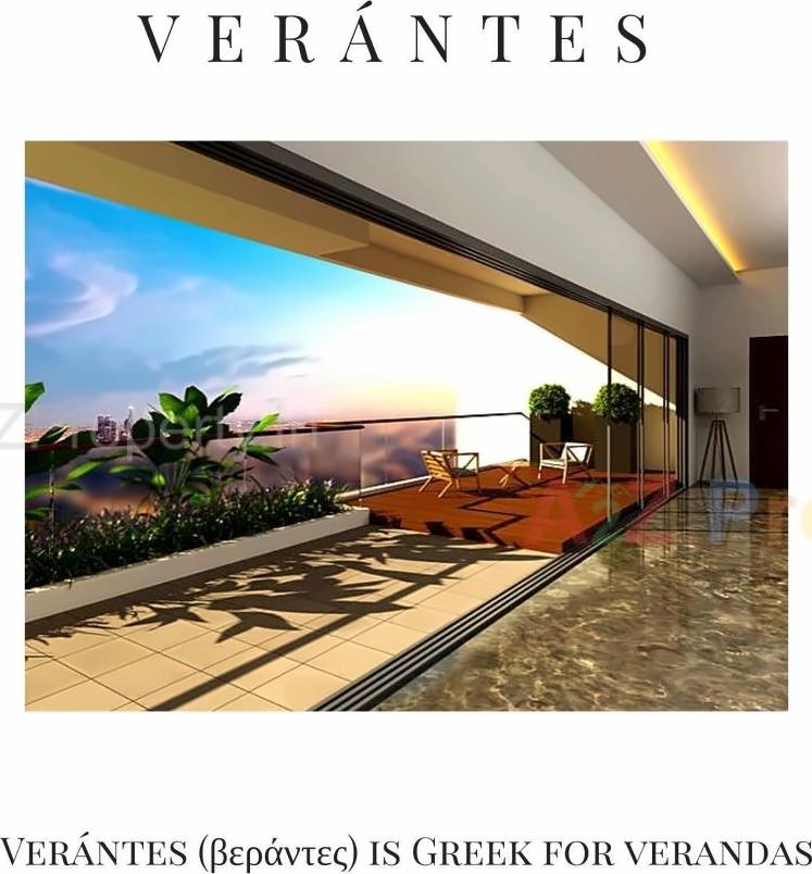 3D Elevation of real estate project Verantes located at Thaltej, Ahmedabad, Gujarat