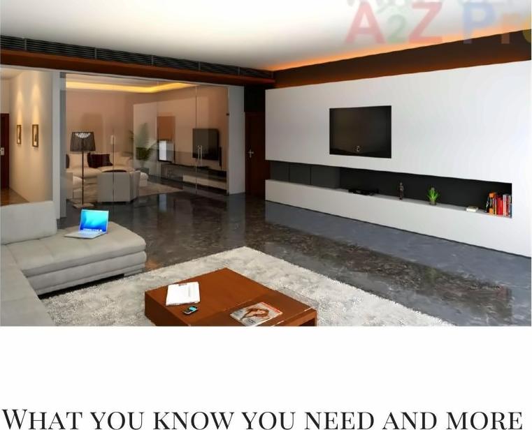 3D Elevation of real estate project Verantes located at Thaltej, Ahmedabad, Gujarat