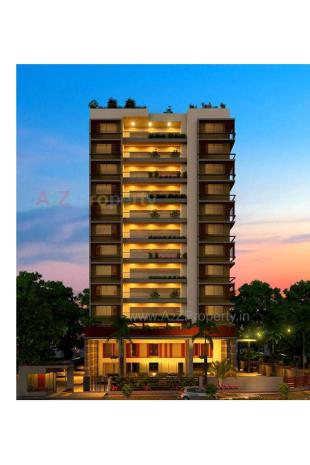 Elevation of real estate project Verantes located at Thaltej, Ahmedabad, Gujarat
