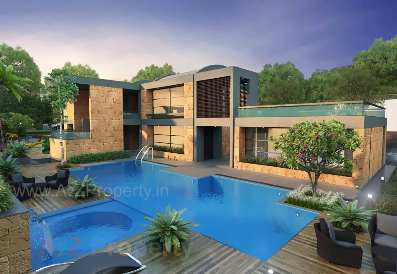 3D Elevation of real estate project Vernis Villa located at Sanand, Ahmedabad, Gujarat
