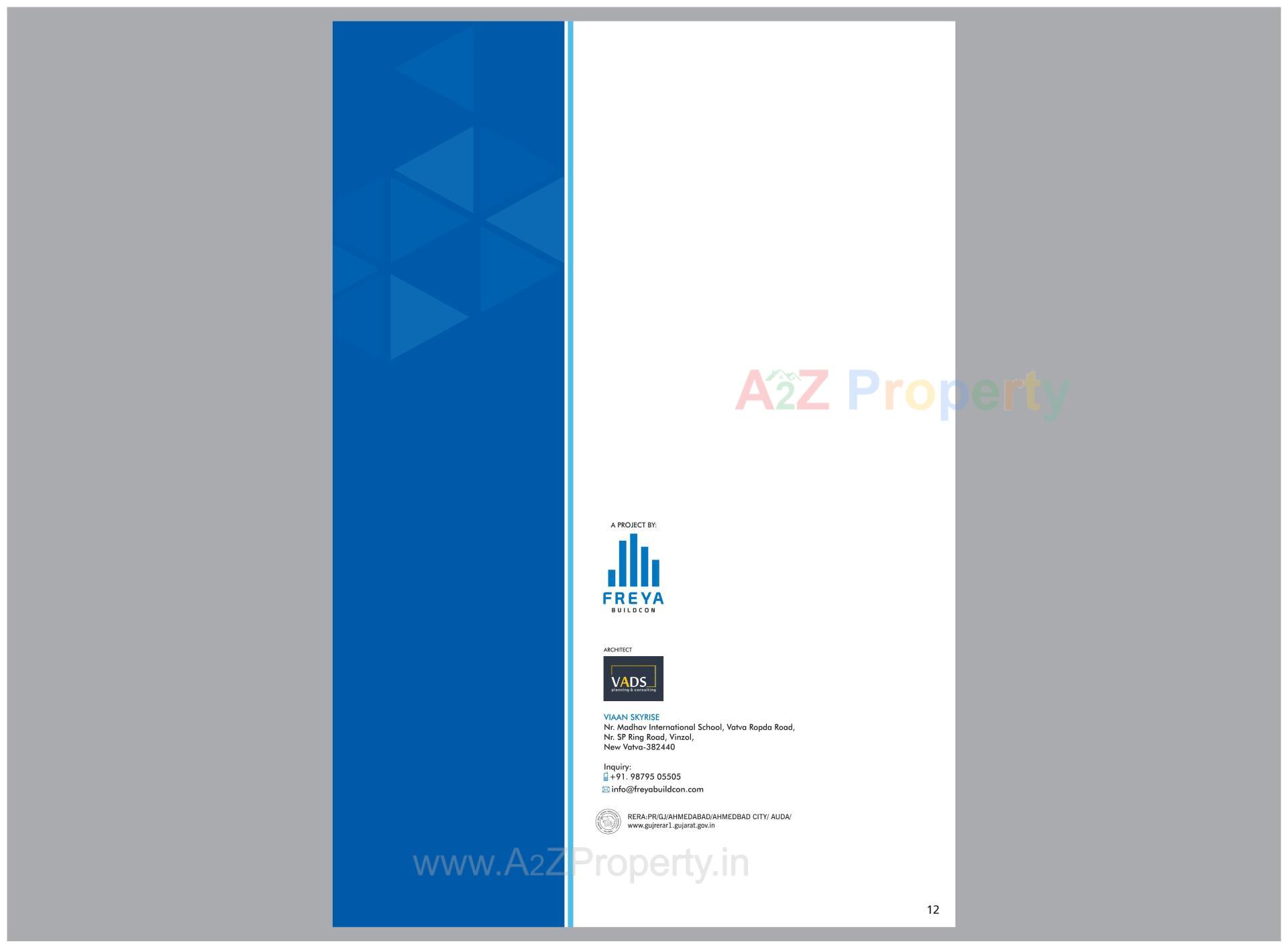  of real estate project Viaan Skyrise located at Vinzol, Ahmedabad, Gujarat