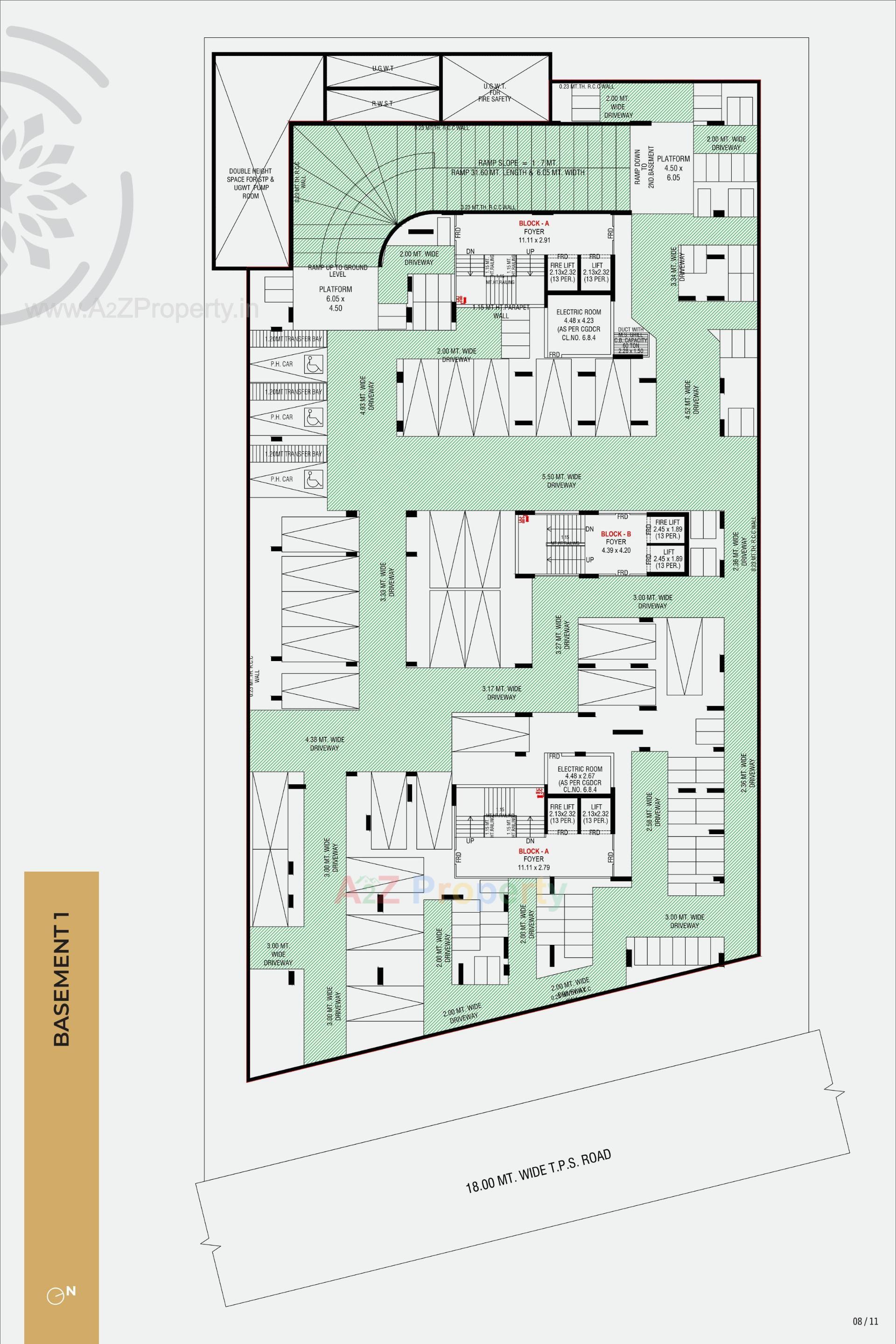 Layout of real estate project Viburnum located at Shilaj, Ahmedabad, Gujarat