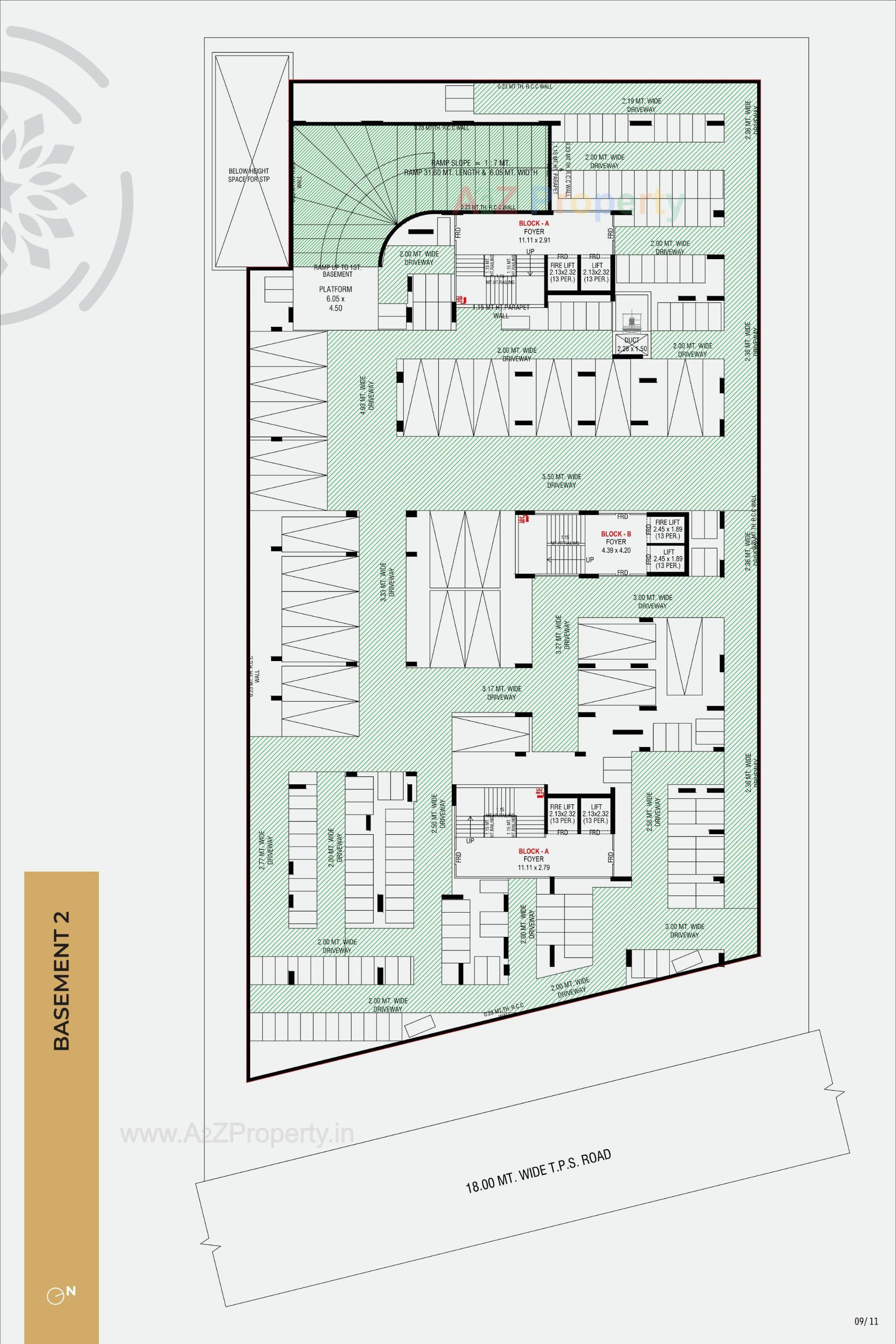 Layout of real estate project Viburnum located at Shilaj, Ahmedabad, Gujarat
