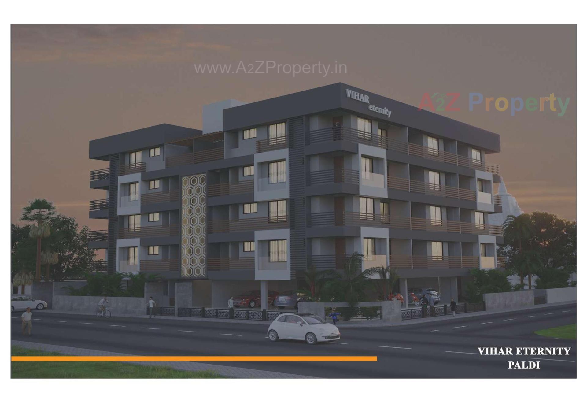 3D Elevation of real estate project Vihar Eternity located at Ahmedabad, Ahmedabad, Gujarat