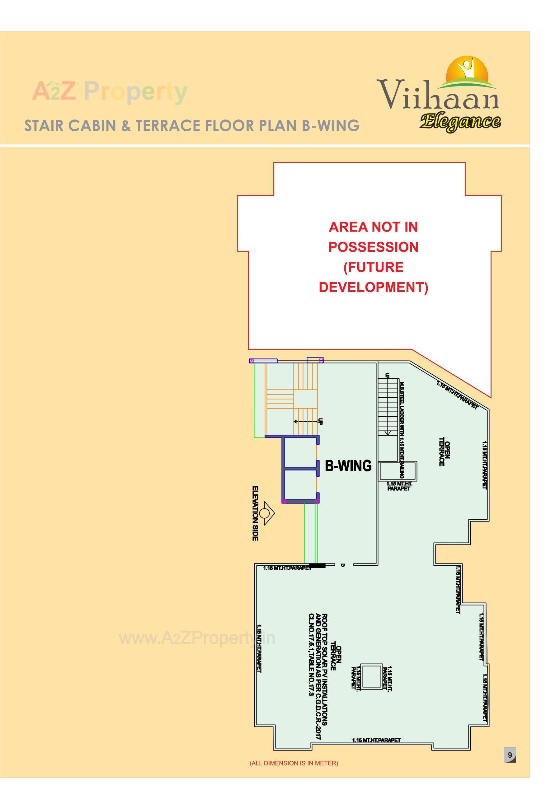 Layout of real estate project Viihaan Elegance located at Ahmedabad, Ahmedabad, Gujarat