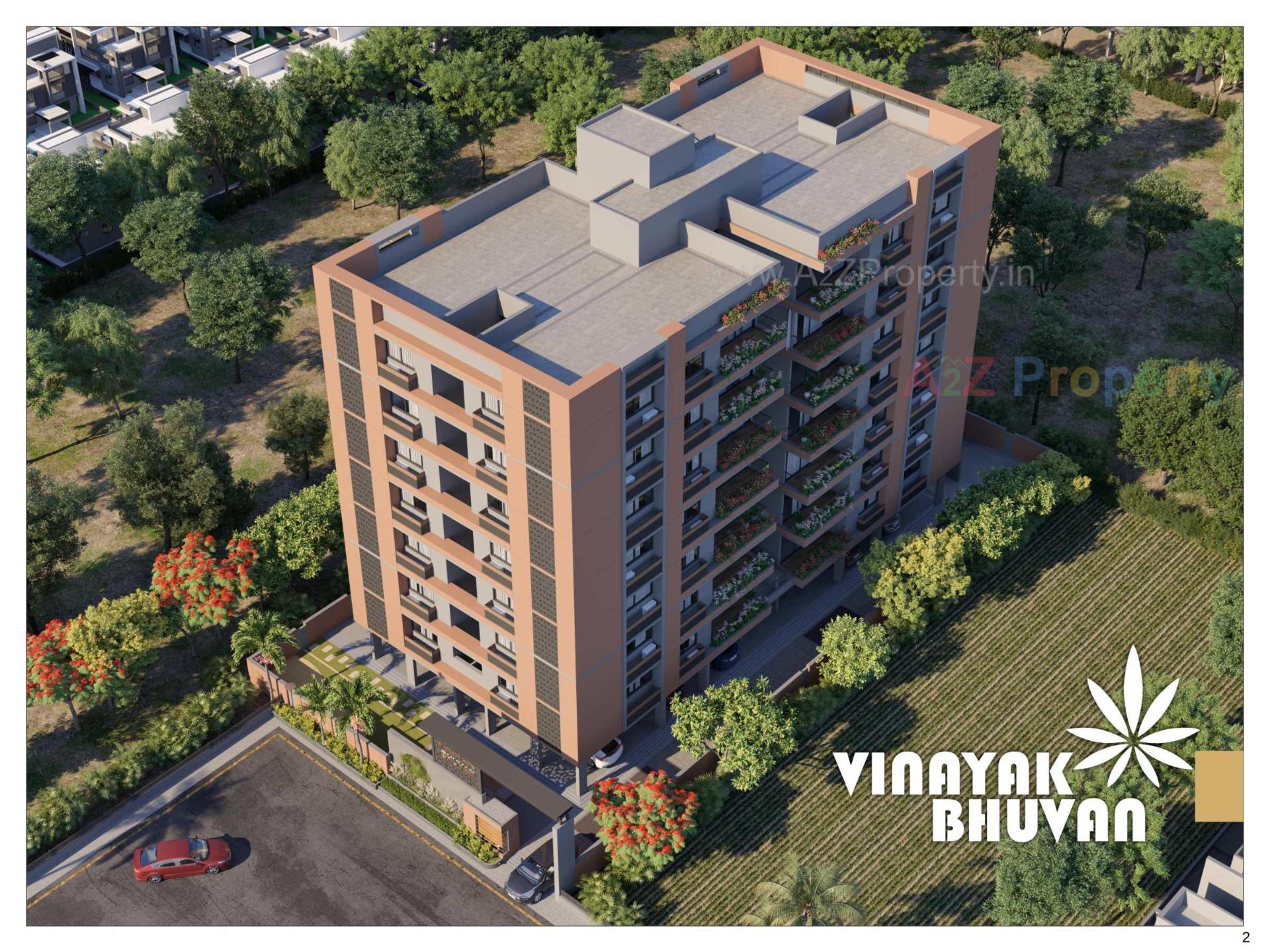 3D Elevation of real estate project Vinayak Bhuvan located at Nikol, Ahmedabad, Gujarat