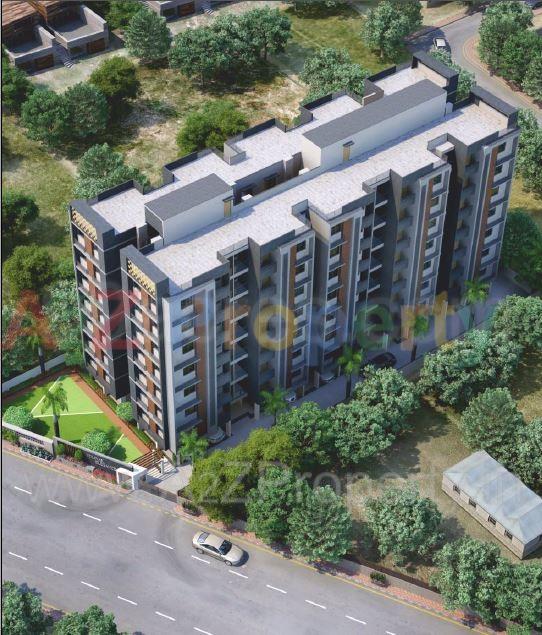 3D Elevation of real estate project Vinayak Elegance located at Chandlodiya, Ahmedabad, Gujarat