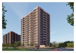 Elevation of real estate project Vinayak Elysium located at Thaltej, Ahmedabad, Gujarat