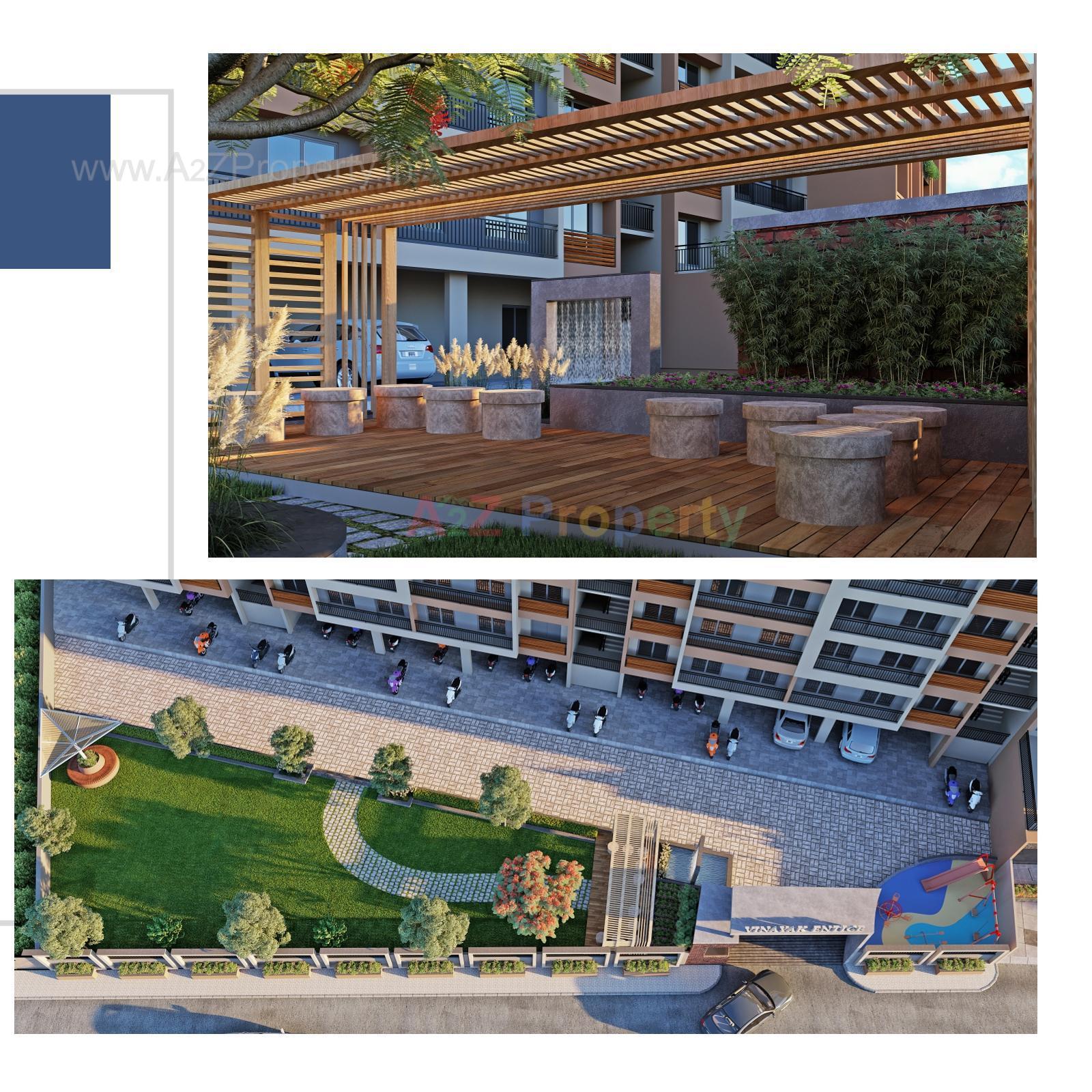 3D Elevation of real estate project Vinayak Entice located at Ahmedabad, Ahmedabad, Gujarat