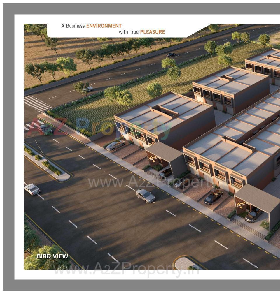3D Elevation of real estate project Vinayak Industrial Estate located at Kathwada, Ahmedabad, Gujarat