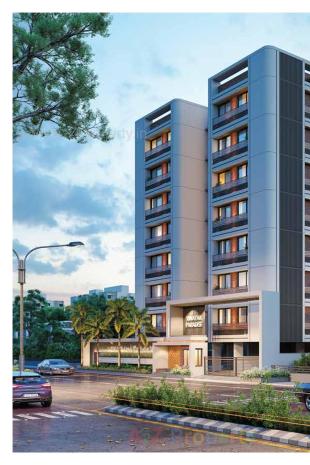 Elevation of real estate project Vinayak Paradise located at Nikol, Ahmedabad, Gujarat