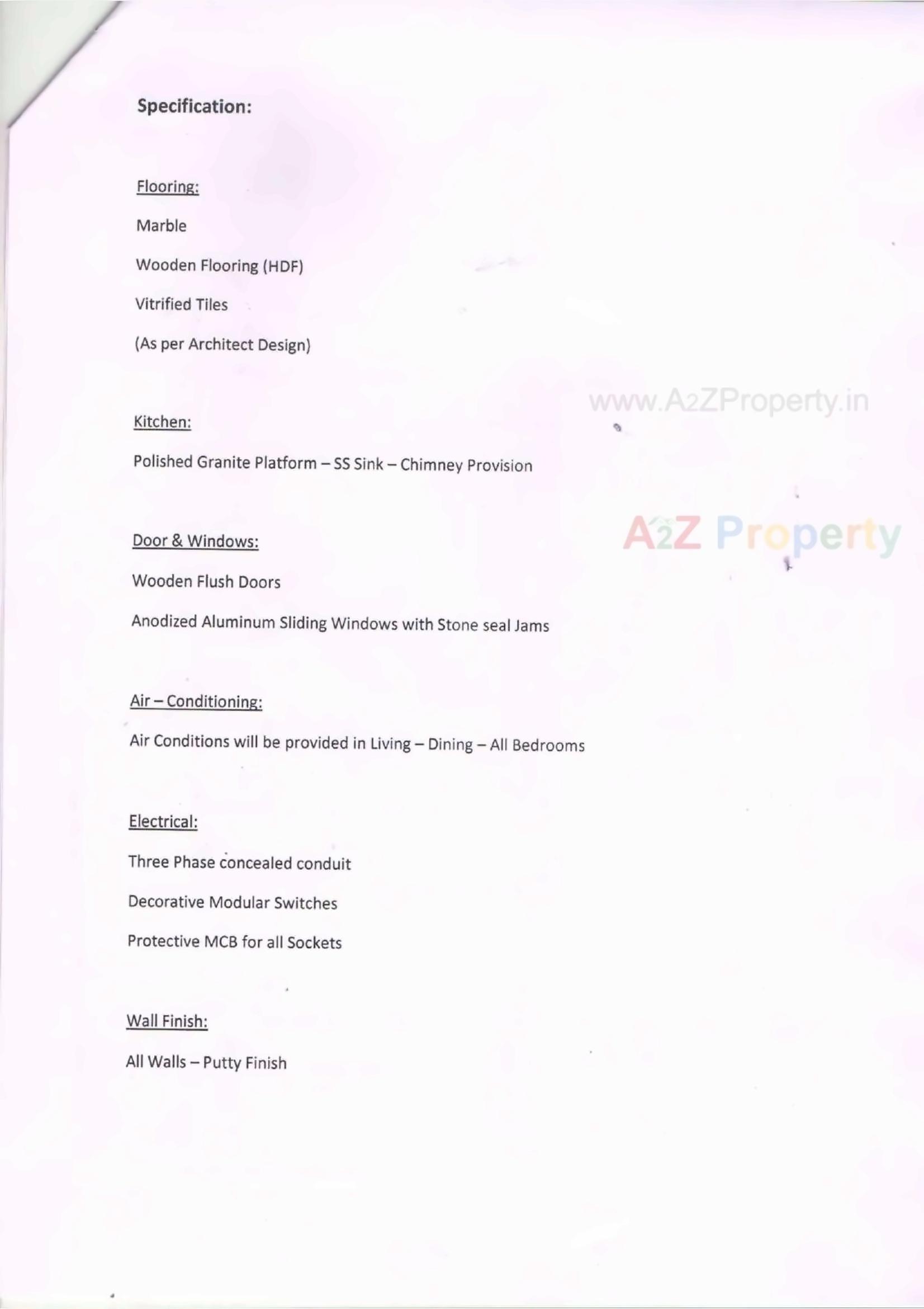  of real estate project Viola located at Makarba, Ahmedabad, Gujarat