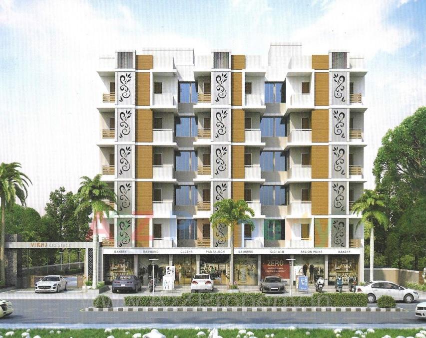 3D Elevation of real estate project Viraj Residency located at Singrva, Ahmedabad, Gujarat