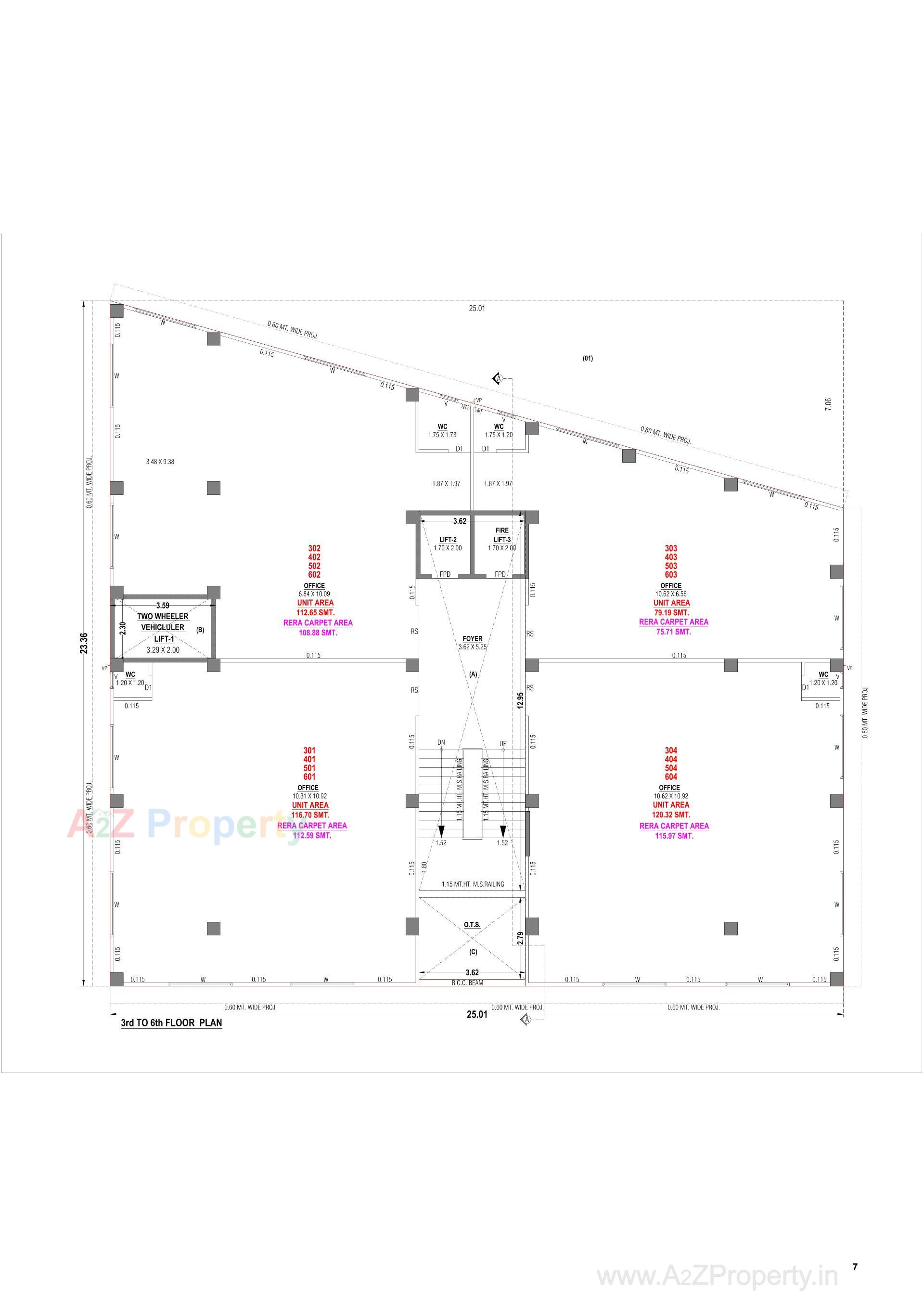  of real estate project Virat Square located at Chiloda, Ahmedabad, Gujarat