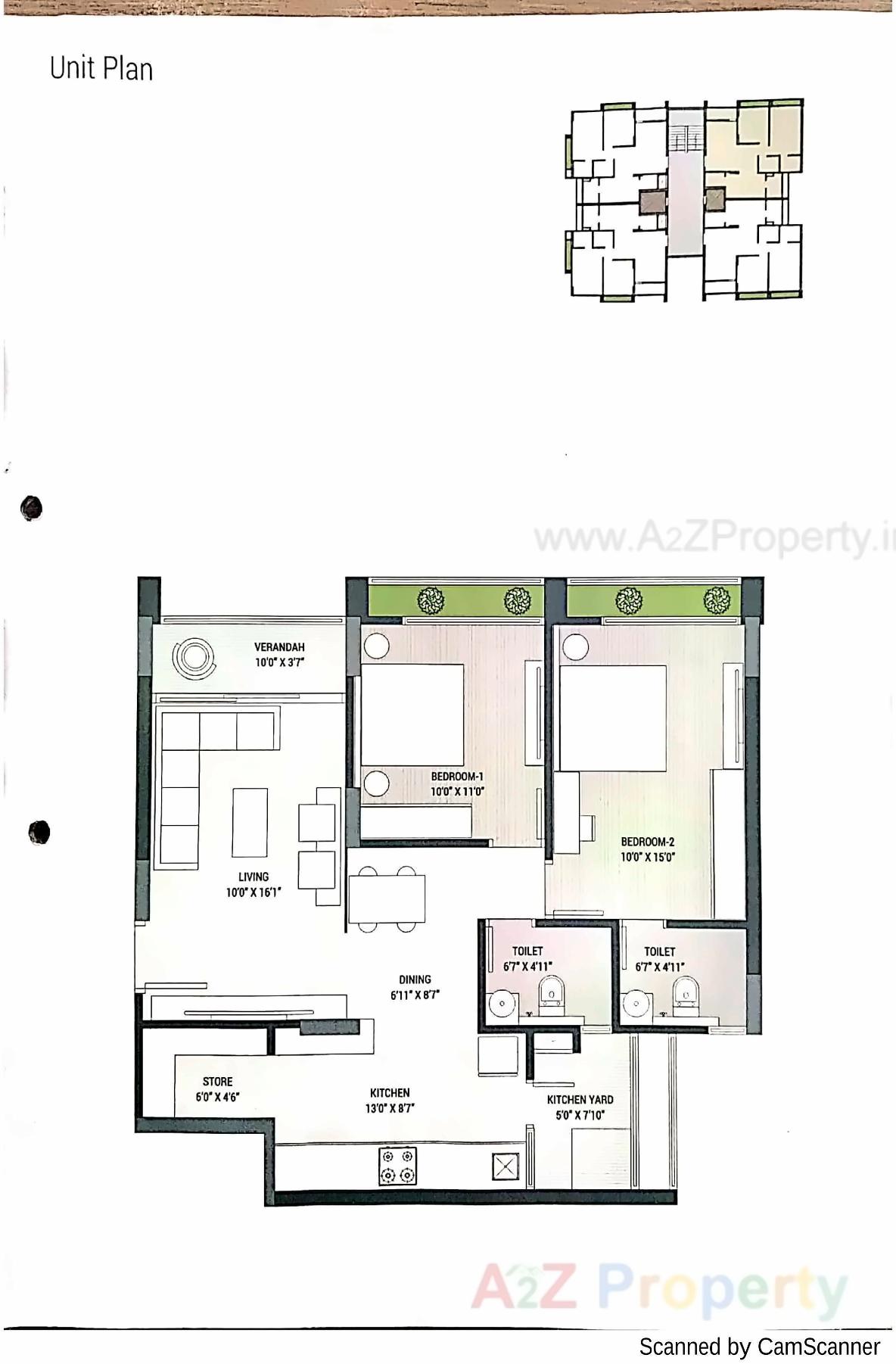 Layout of real estate project Vishala Residency located at Ahmedabad, Ahmedabad, Gujarat