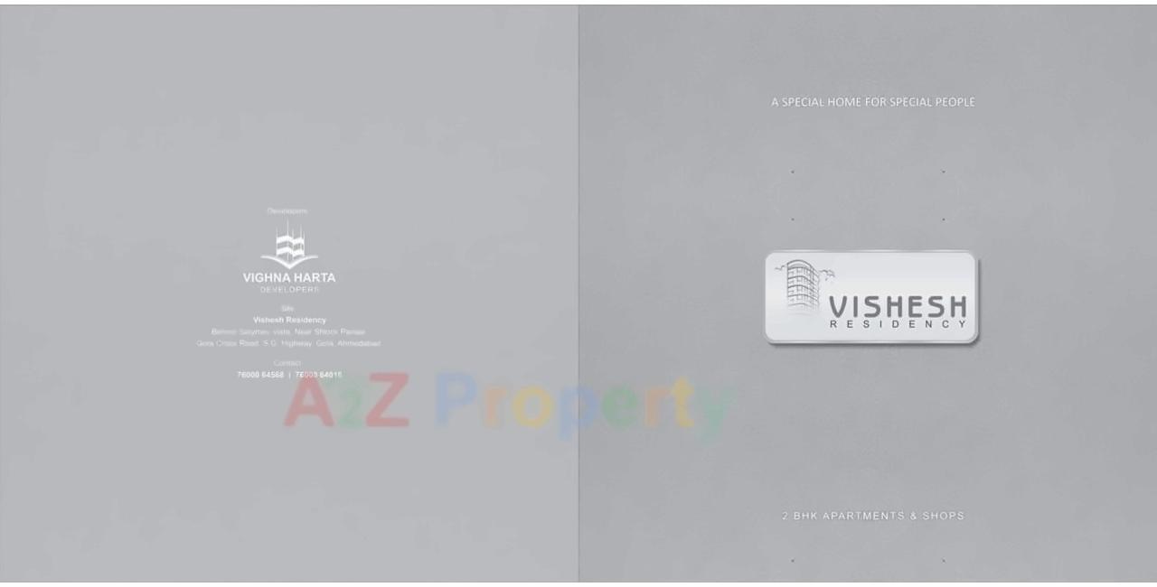  of real estate project Vishesh Residency located at Gota, Ahmedabad, Gujarat