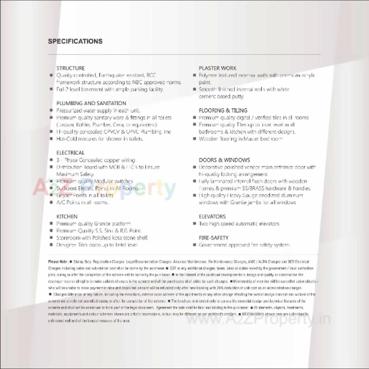 Project Specifications