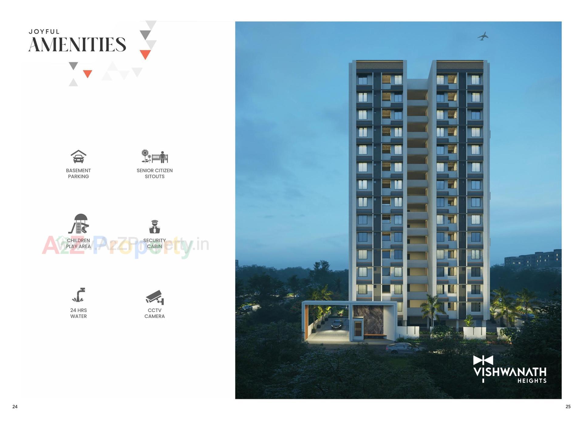  of real estate project Vishwanath Heights located at Rakhial, Ahmedabad, Gujarat