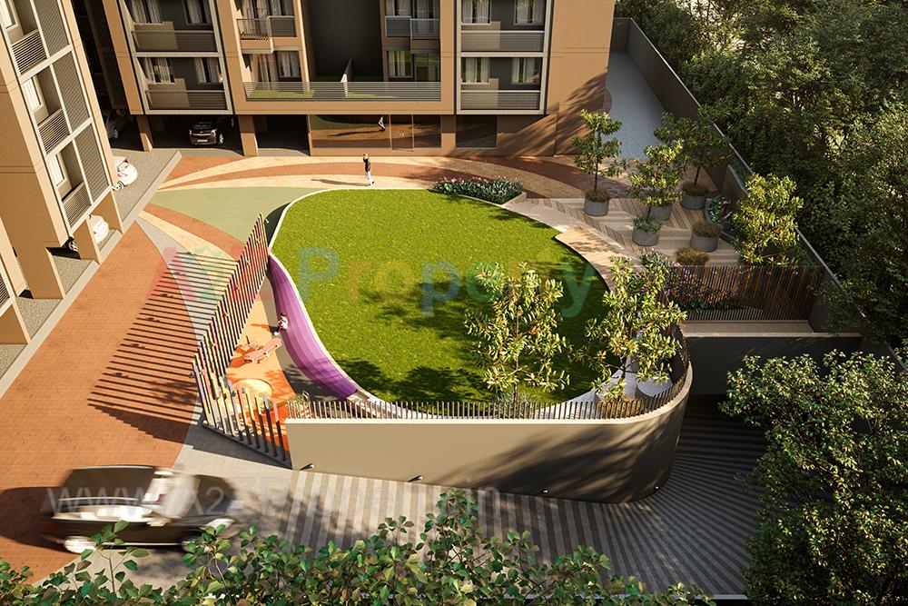 3D Elevation of real estate project Vishwanath Samam located at Shela, Ahmedabad, Gujarat