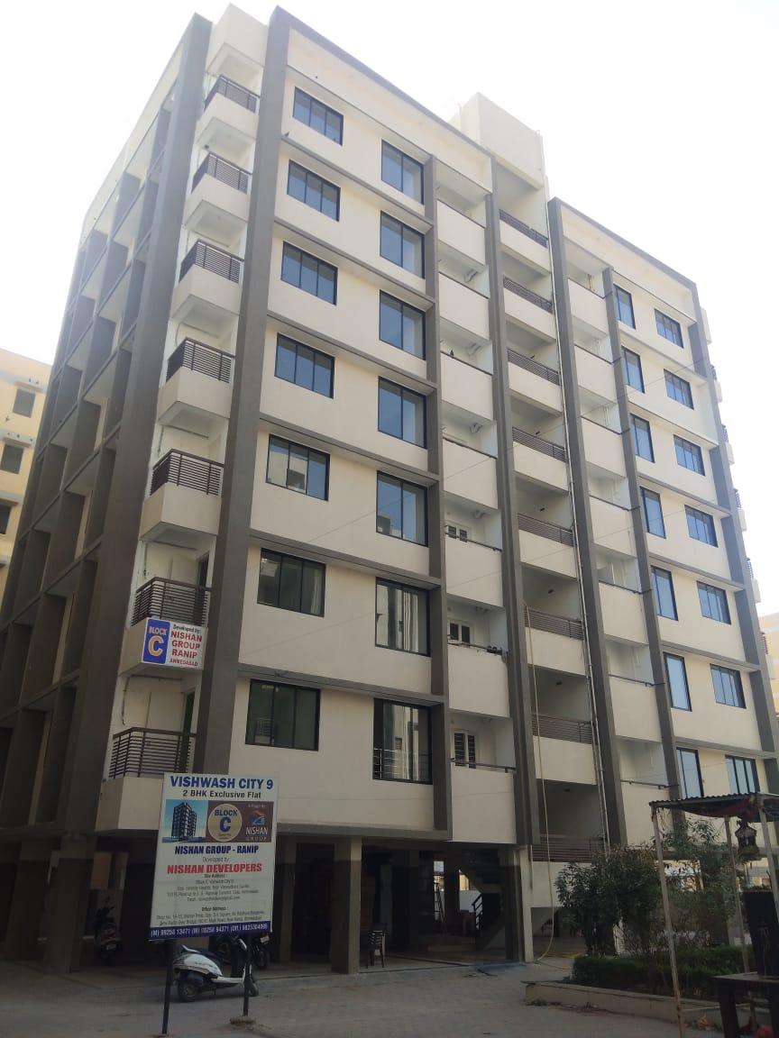 107158_const of real estate project Vishwas City 9 (block C) located at Gota, Ahmedabad, Gujarat