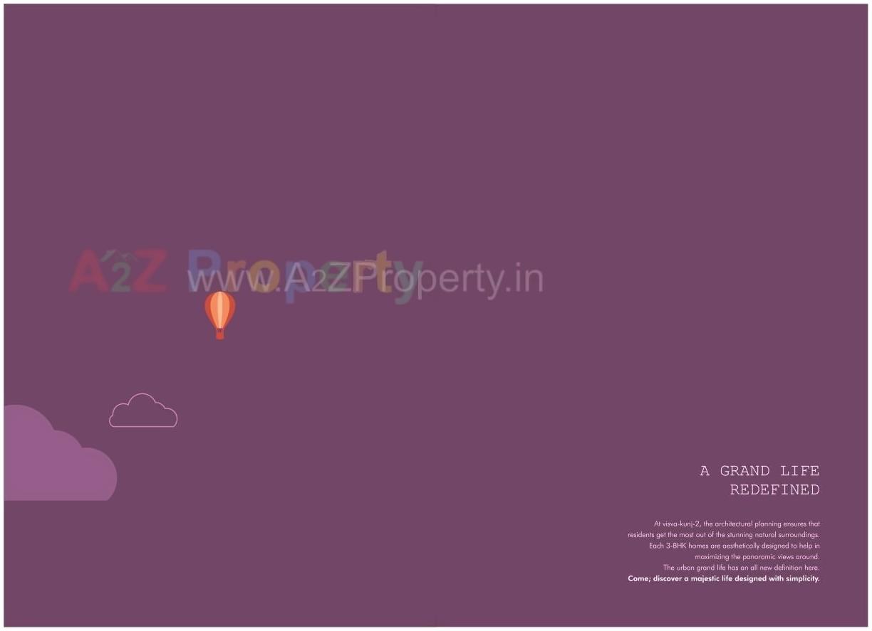  of real estate project Visva Kunj located at Ghuma, Ahmedabad, Gujarat