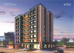 Elevation of real estate project Visva Kunj located at Ghuma, Ahmedabad, Gujarat
