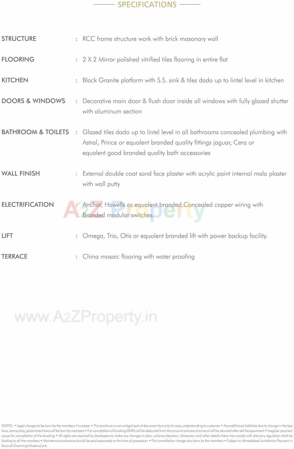 Project Specifications