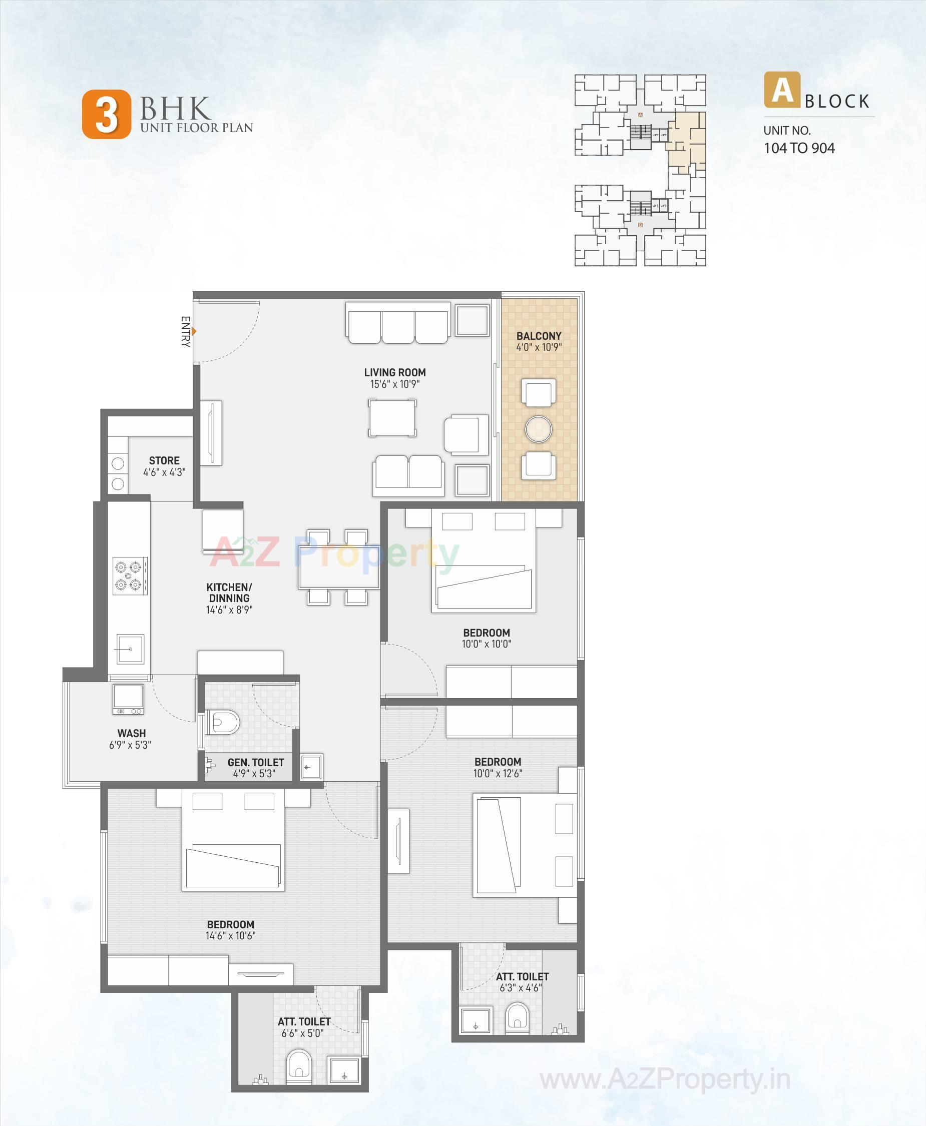 Layout of real estate project Vitthal Shivalay located at Chandkheda, Ahmedabad, Gujarat