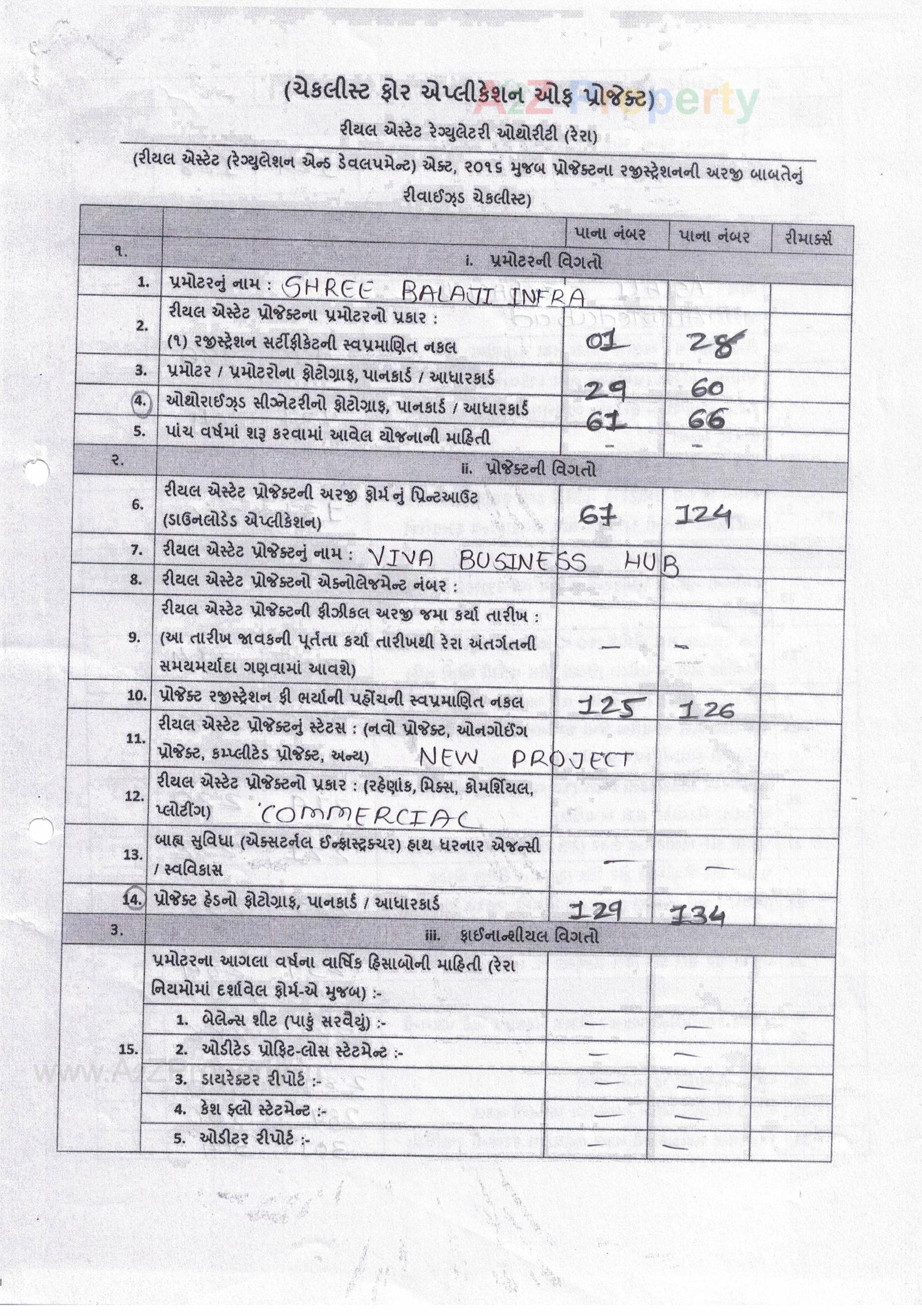  of real estate project Viva Business Hub located at Aslali, Ahmedabad, Gujarat