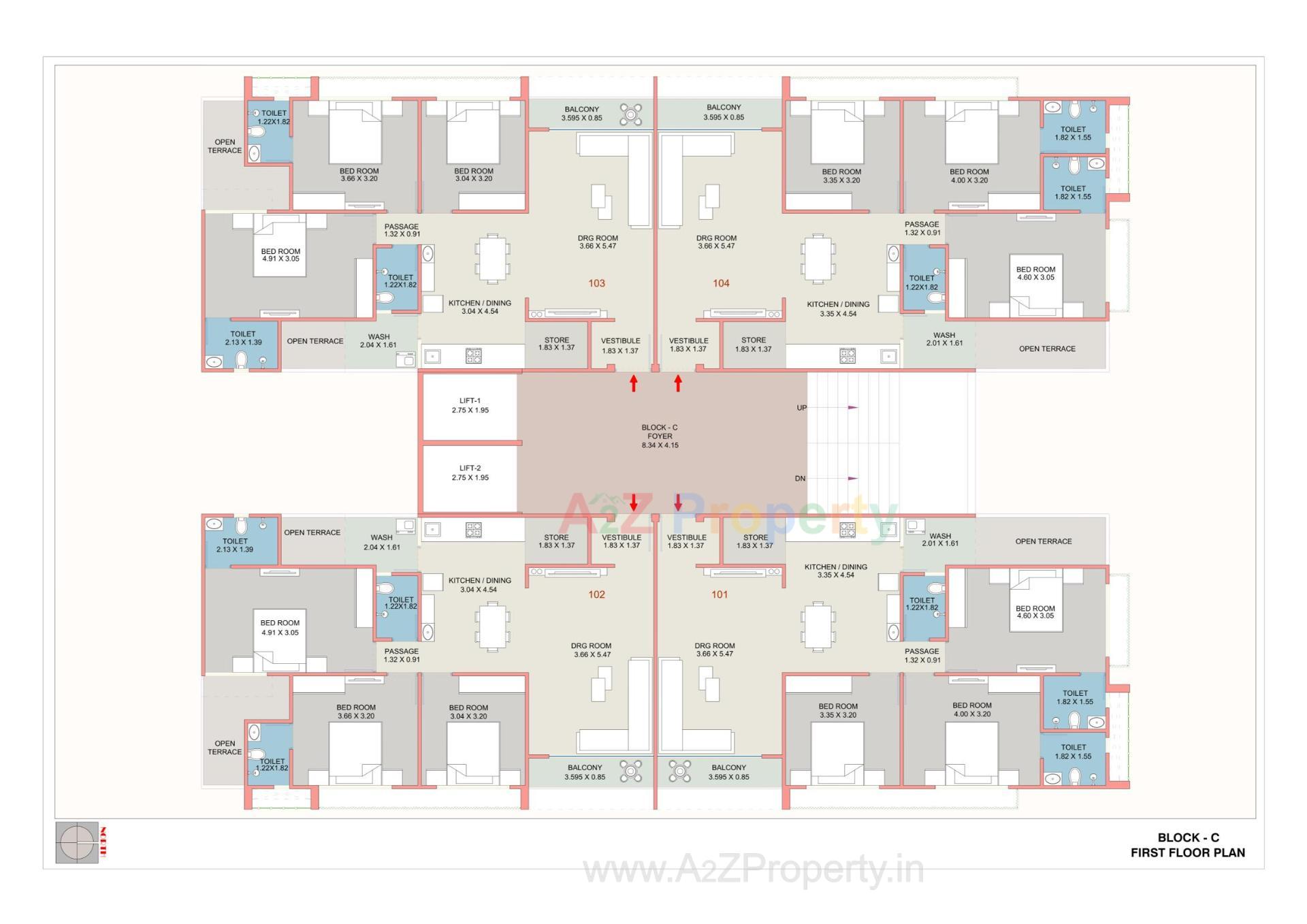 Layout of real estate project Viva Luxuria located at Hathijan, Ahmedabad, Gujarat