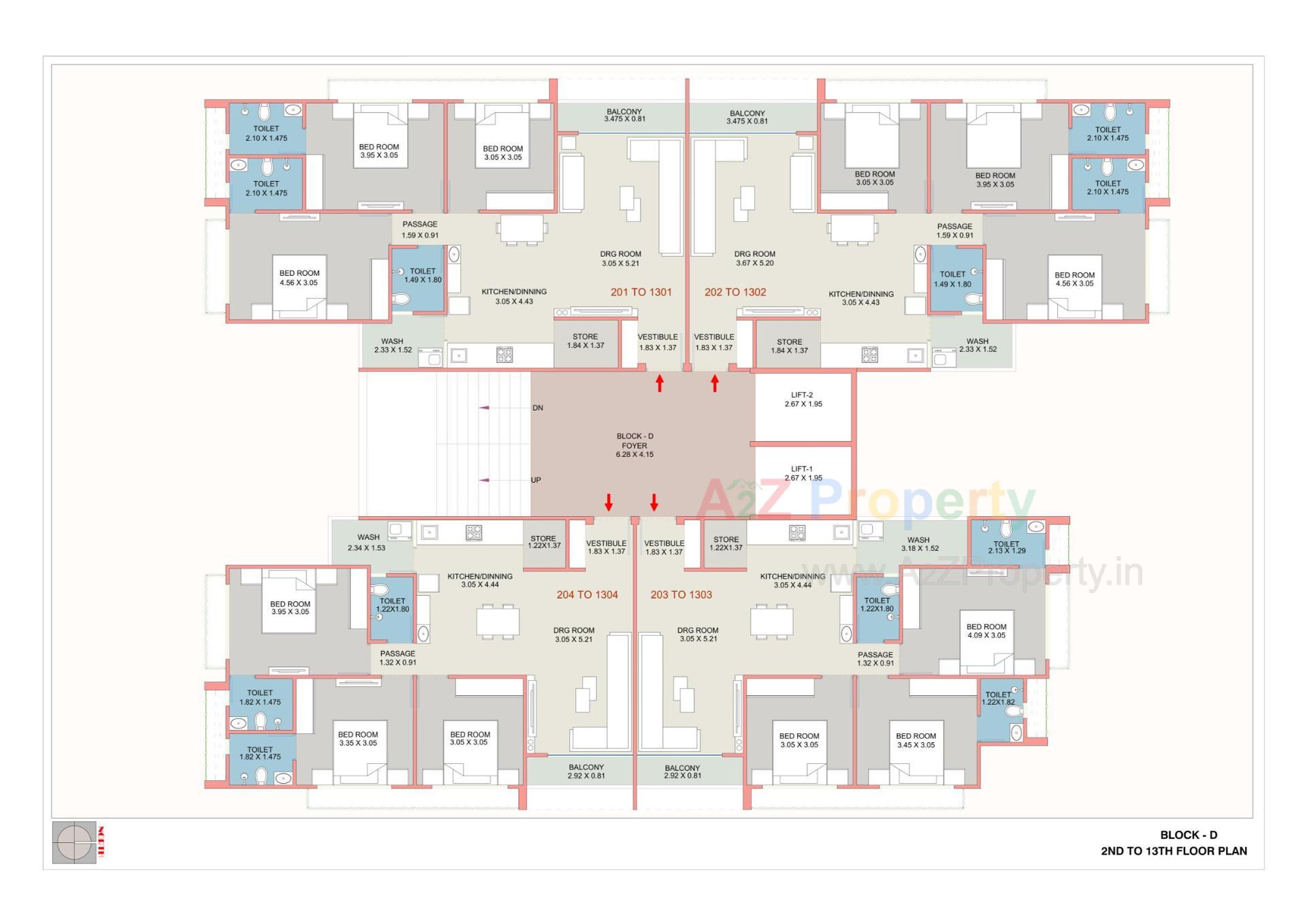 Layout of real estate project Viva Luxuria located at Hathijan, Ahmedabad, Gujarat