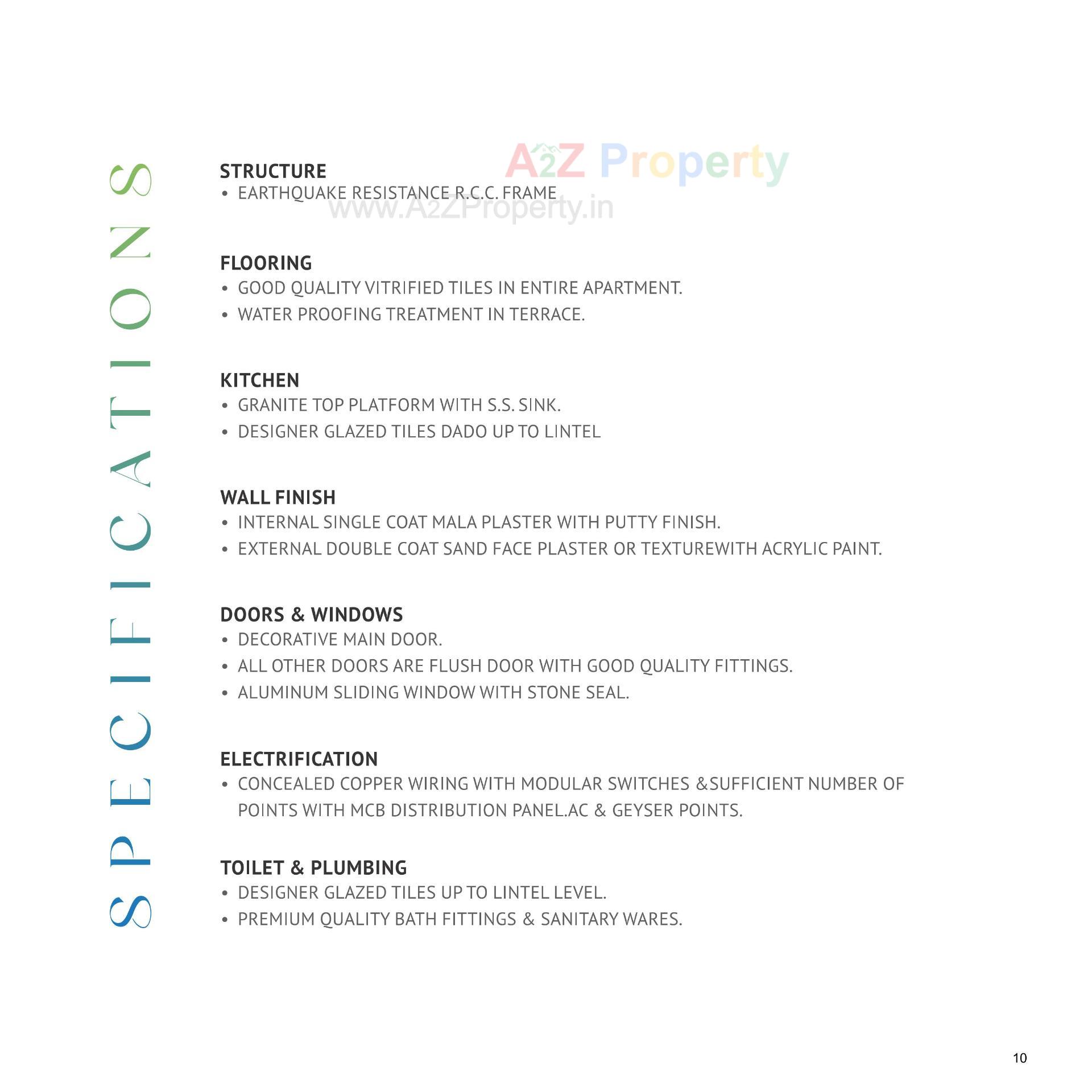  of real estate project Vivaan Aura located at Zundal, Ahmedabad, Gujarat