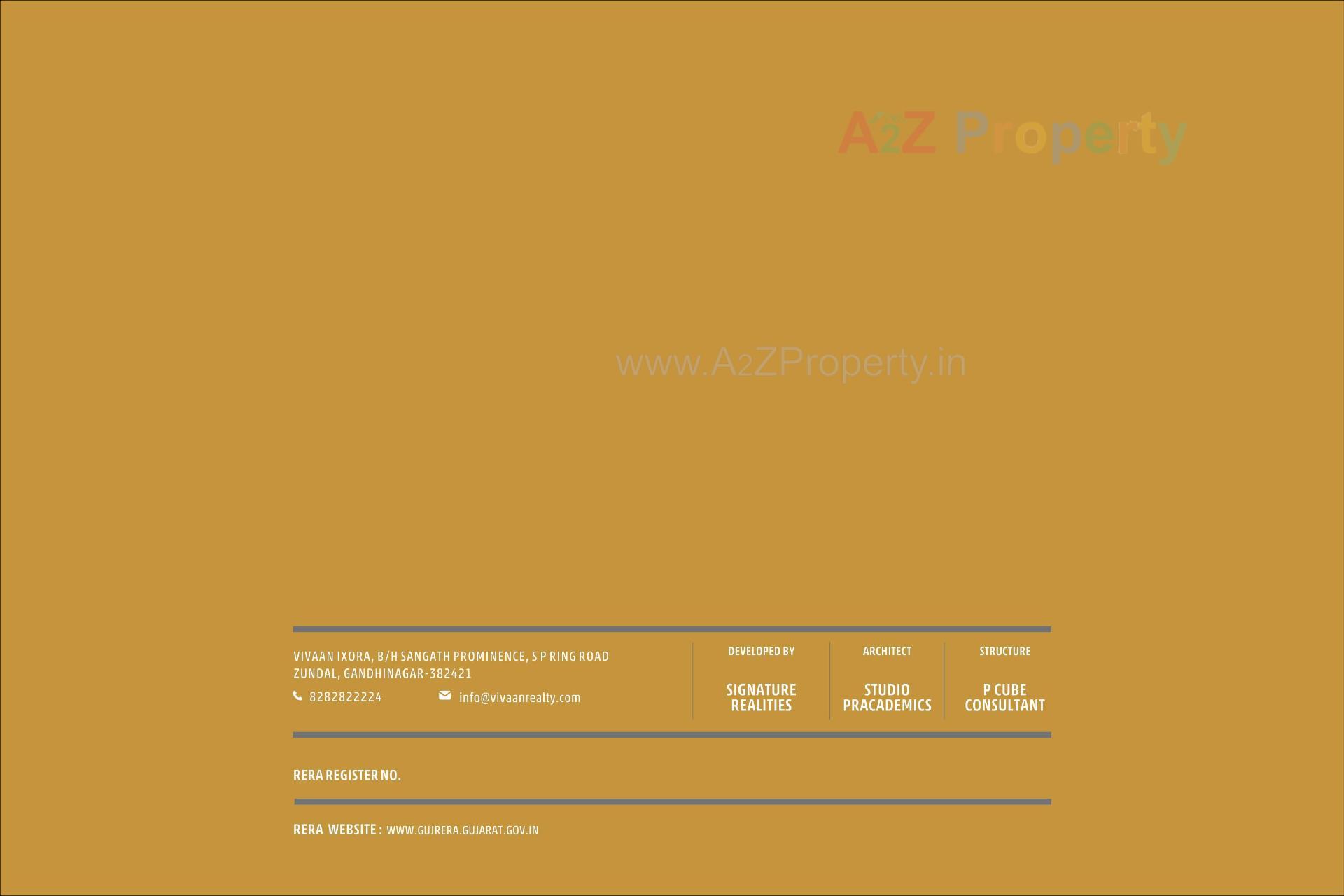  of real estate project Vivaan Ixora located at Zundal, Ahmedabad, Gujarat