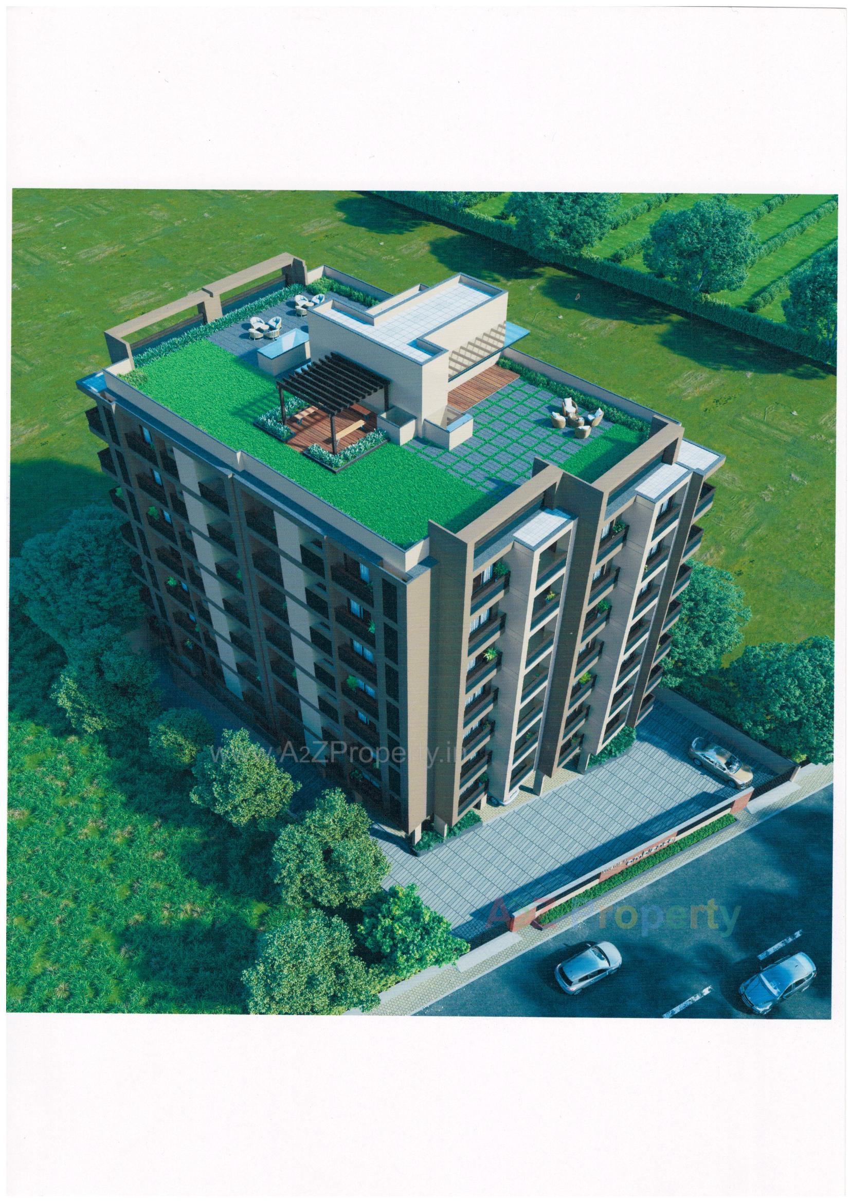 3D Elevation of real estate project Vivanta By Ambience located at Chhadawad, Ahmedabad, Gujarat