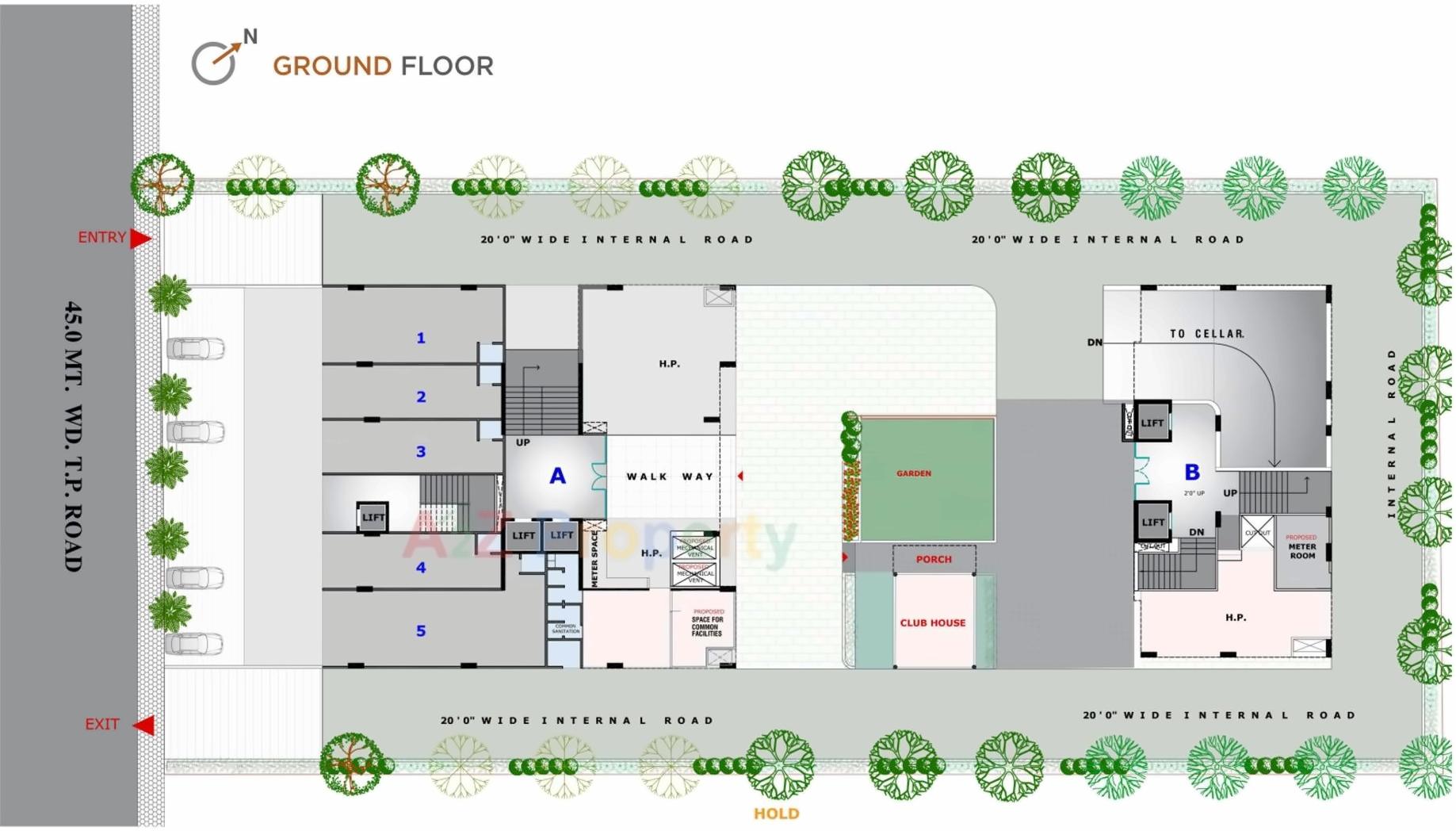 Layout of real estate project Vivanta Heights located at Ahmedabad, Ahmedabad, Gujarat