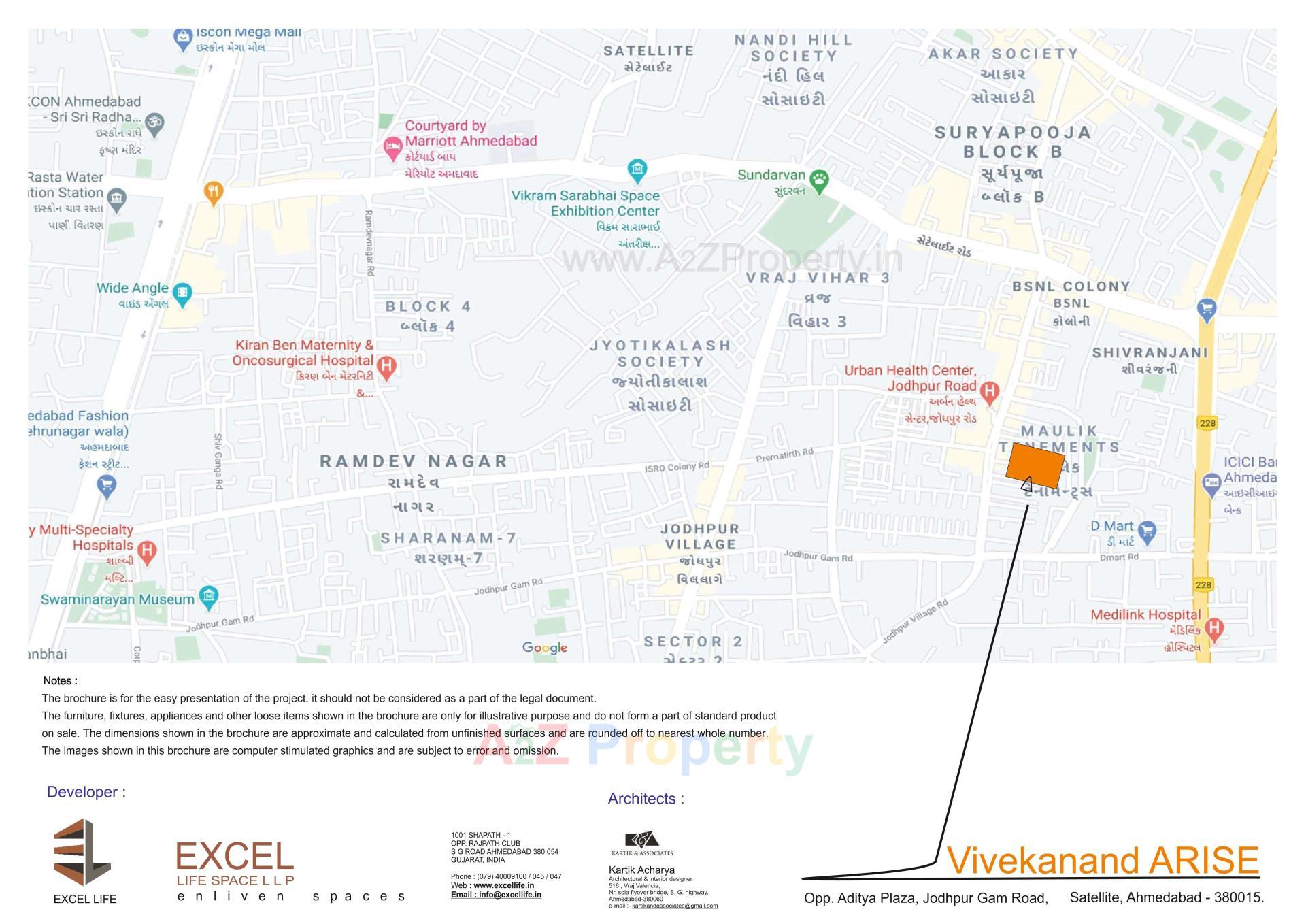  of real estate project Vivekanand Arise located at Jodhpur, Ahmedabad, Gujarat