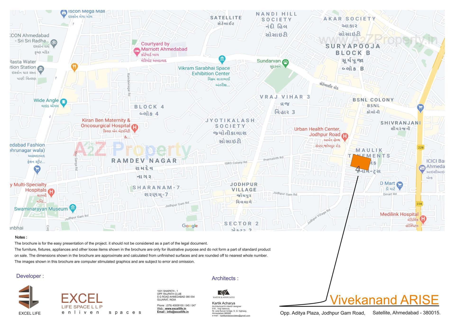  of real estate project Vivekanand Arise located at Jodhpur, Ahmedabad, Gujarat