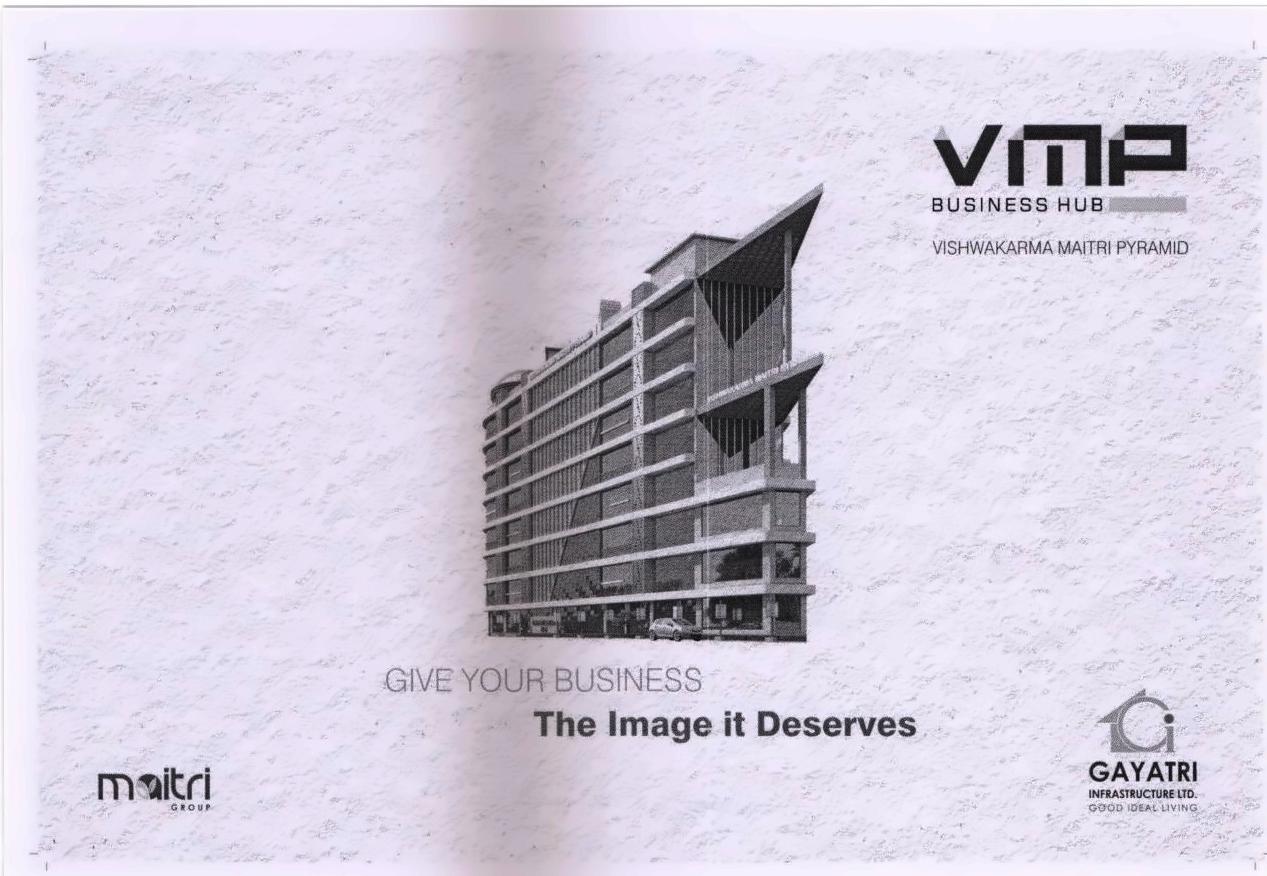  of real estate project Vmp Business Hub (vishwakarma Maitri Pyramid) located at Sabarmati, Ahmedabad, Gujarat
