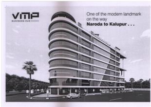 Elevation of real estate project Vmp Business Hub (vishwakarma Maitri Pyramid) located at Sabarmati, Ahmedabad, Gujarat