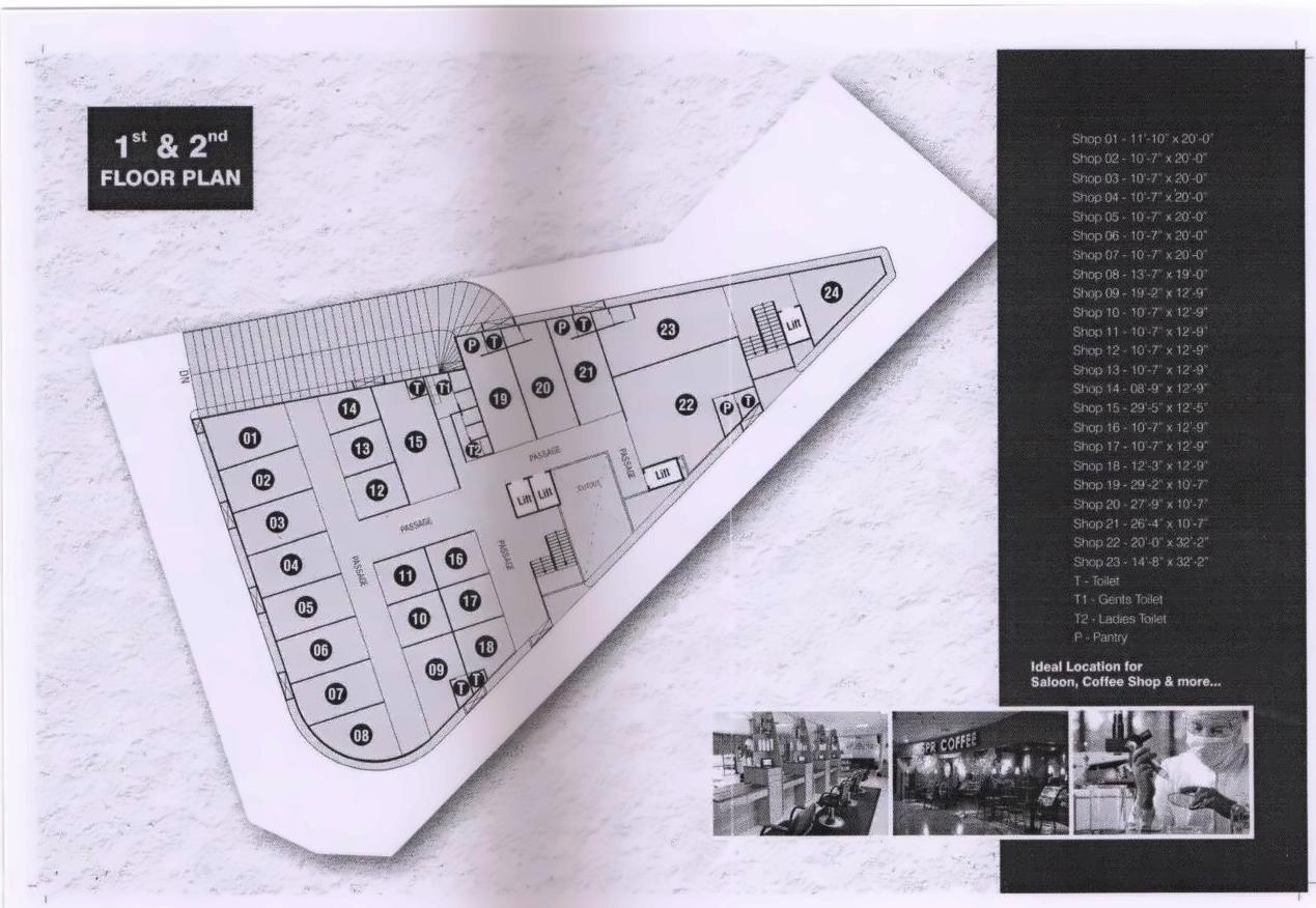 Layout of real estate project Vmp Business Hub (vishwakarma Maitri Pyramid) located at Sabarmati, Ahmedabad, Gujarat