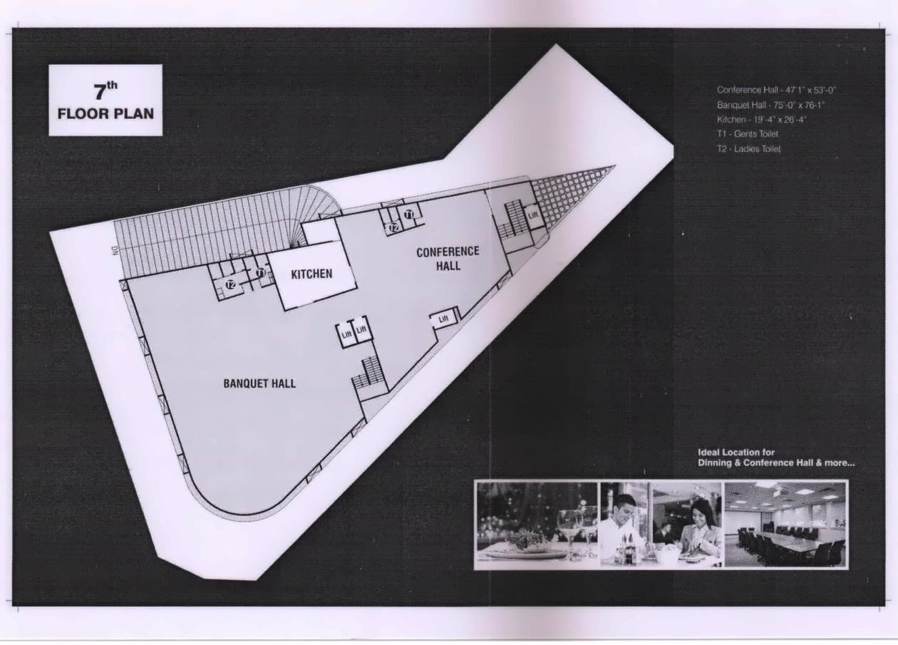 Layout of real estate project Vmp Business Hub (vishwakarma Maitri Pyramid) located at Sabarmati, Ahmedabad, Gujarat