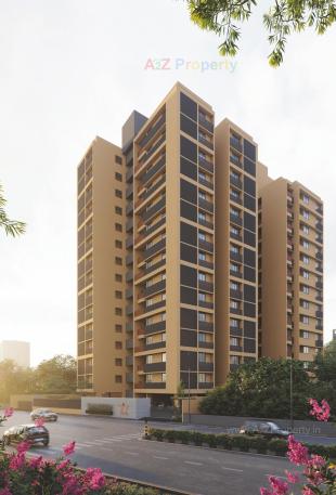 Elevation of real estate project Vn Skyline located at Vadaj, Ahmedabad, Gujarat