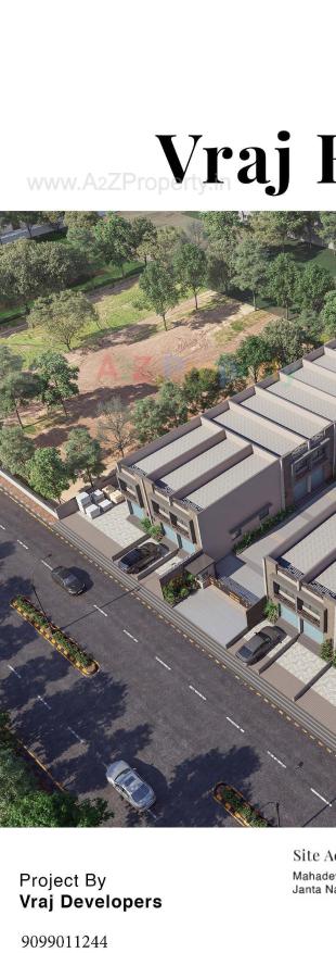 Elevation of real estate project Vraj Estate located at Ramol, Ahmedabad, Gujarat